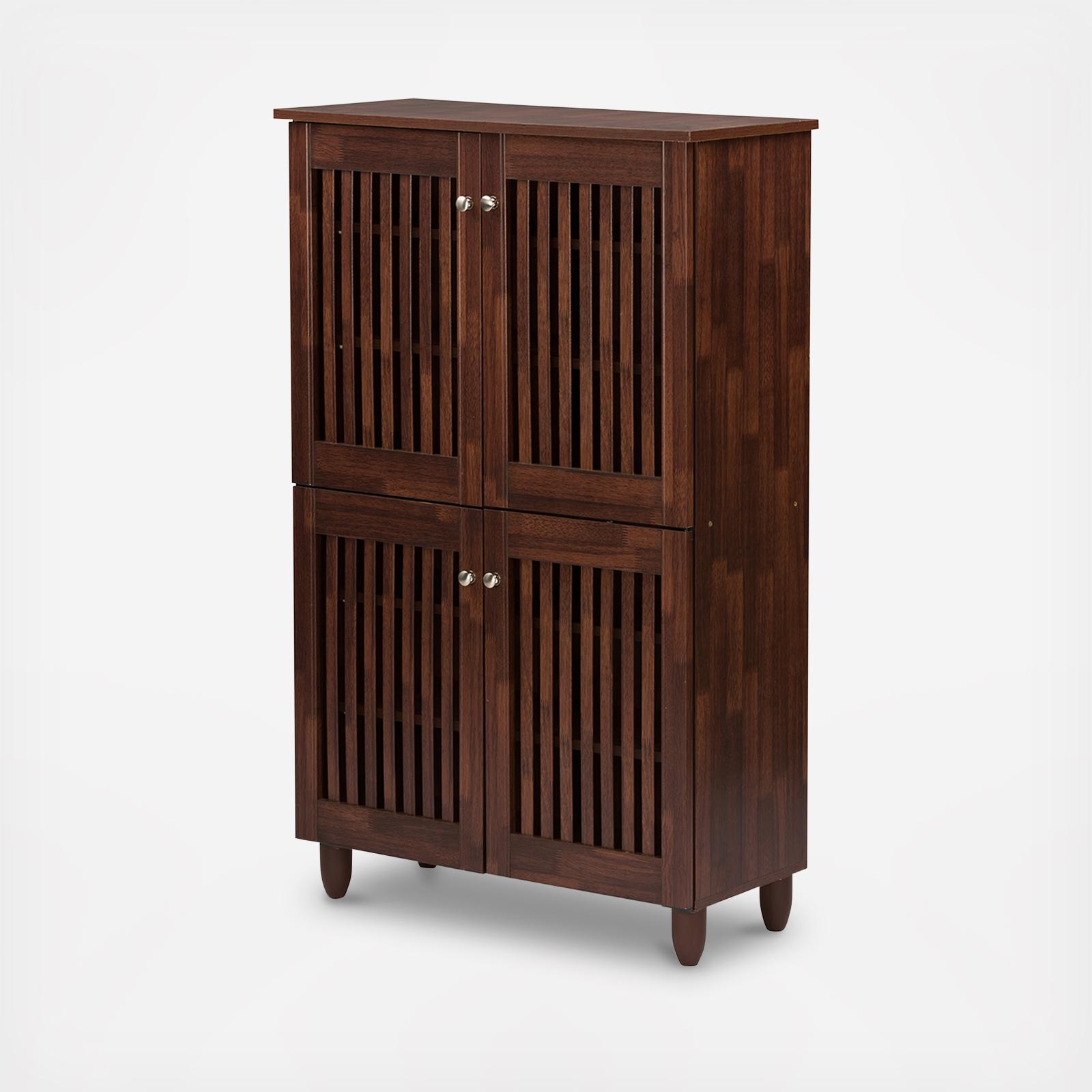Fernanda 4-Door Entryway Storage Cabinet 3 Fernanda 4-Door Entryway Storage Cabinet