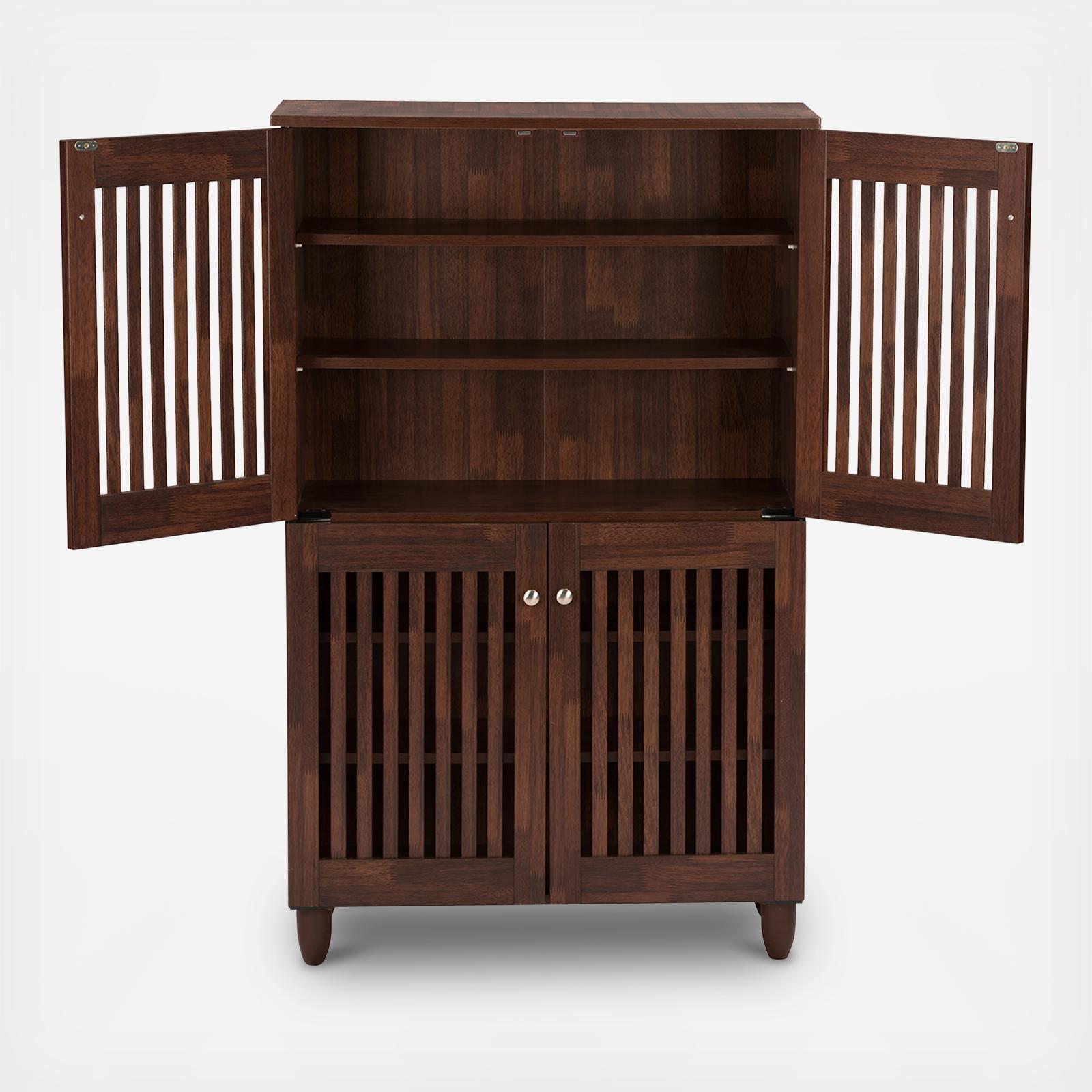 Fernanda 4-Door Entryway Storage Cabinet 4 Fernanda 4-Door Entryway Storage Cabinet