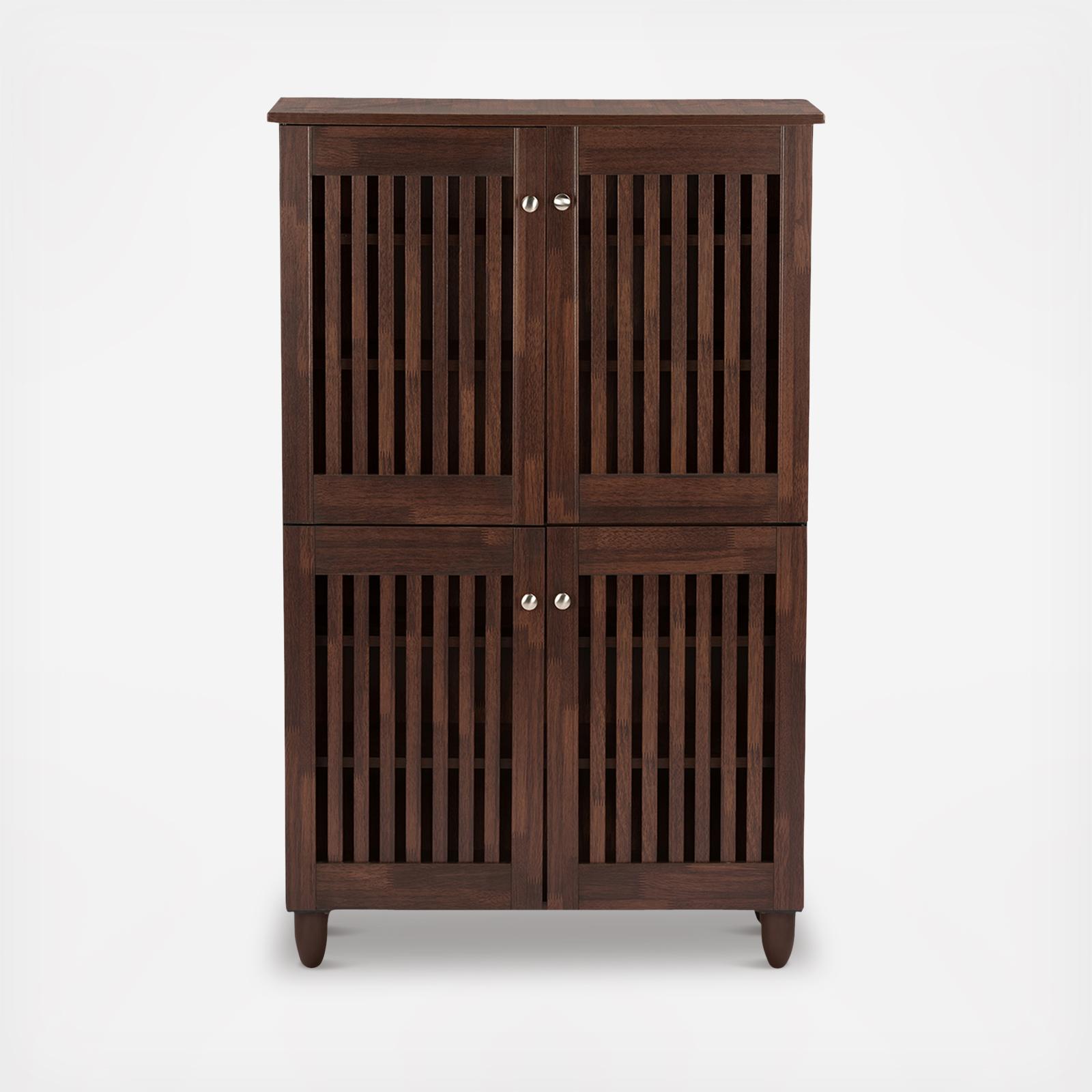 Fernanda 4-Door Entryway Storage Cabinet 7 Fernanda 4-Door Entryway Storage Cabinet