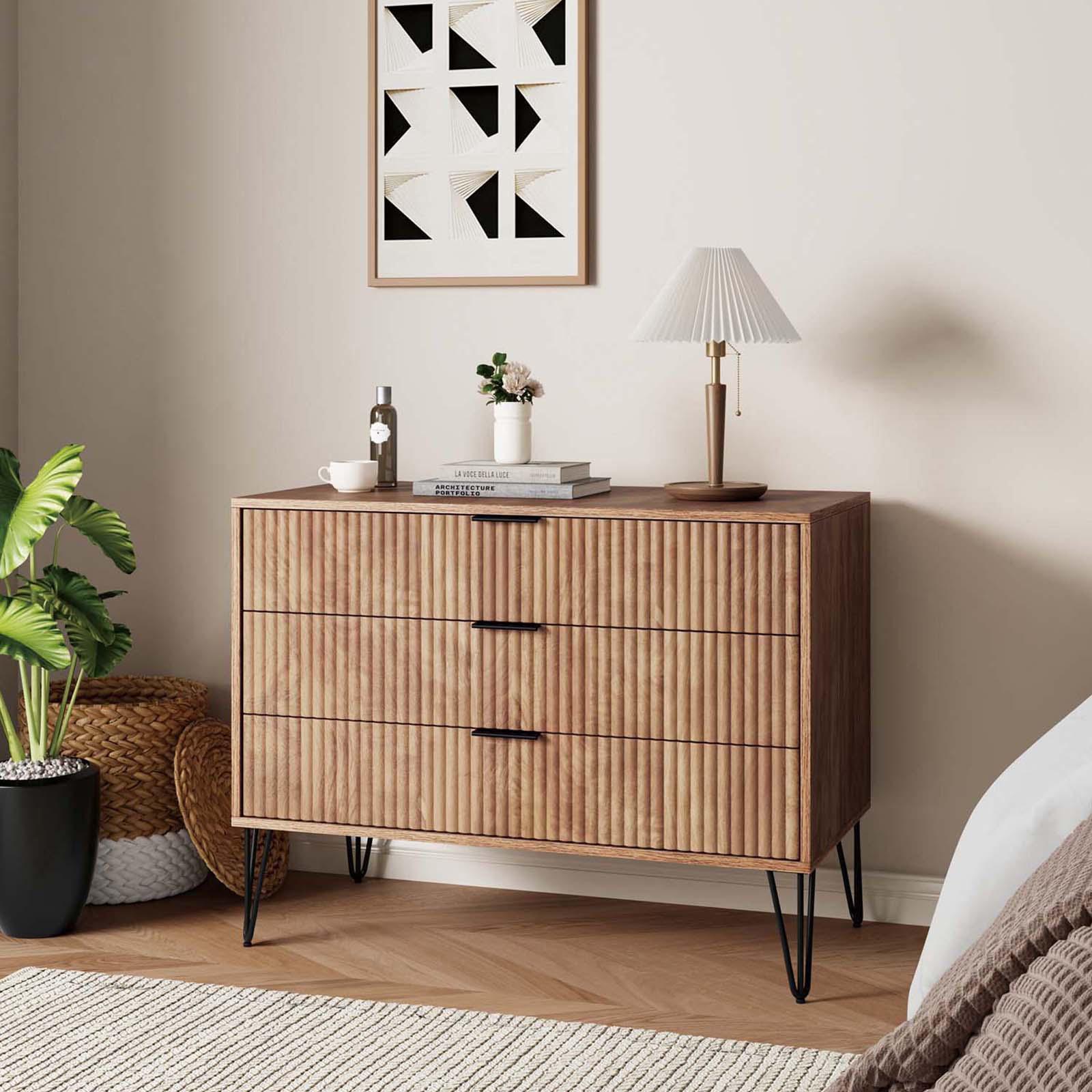 Dumbo Modern 3-Drawer Dresser 17 Dumbo Modern 3-Drawer Dresser