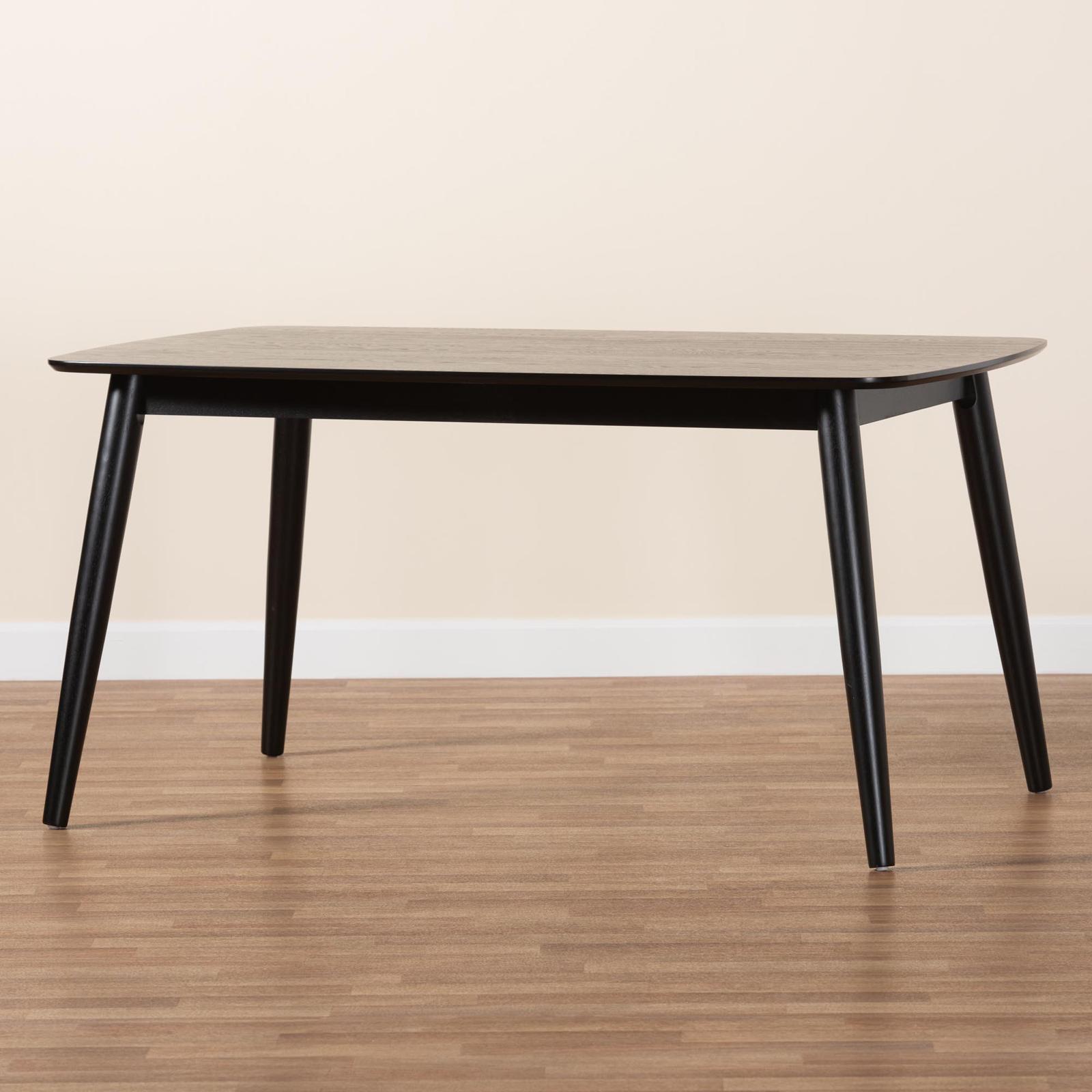 Flora Mid-Century Modern Dining Table 2 Flora Mid-Century Modern Dining Table