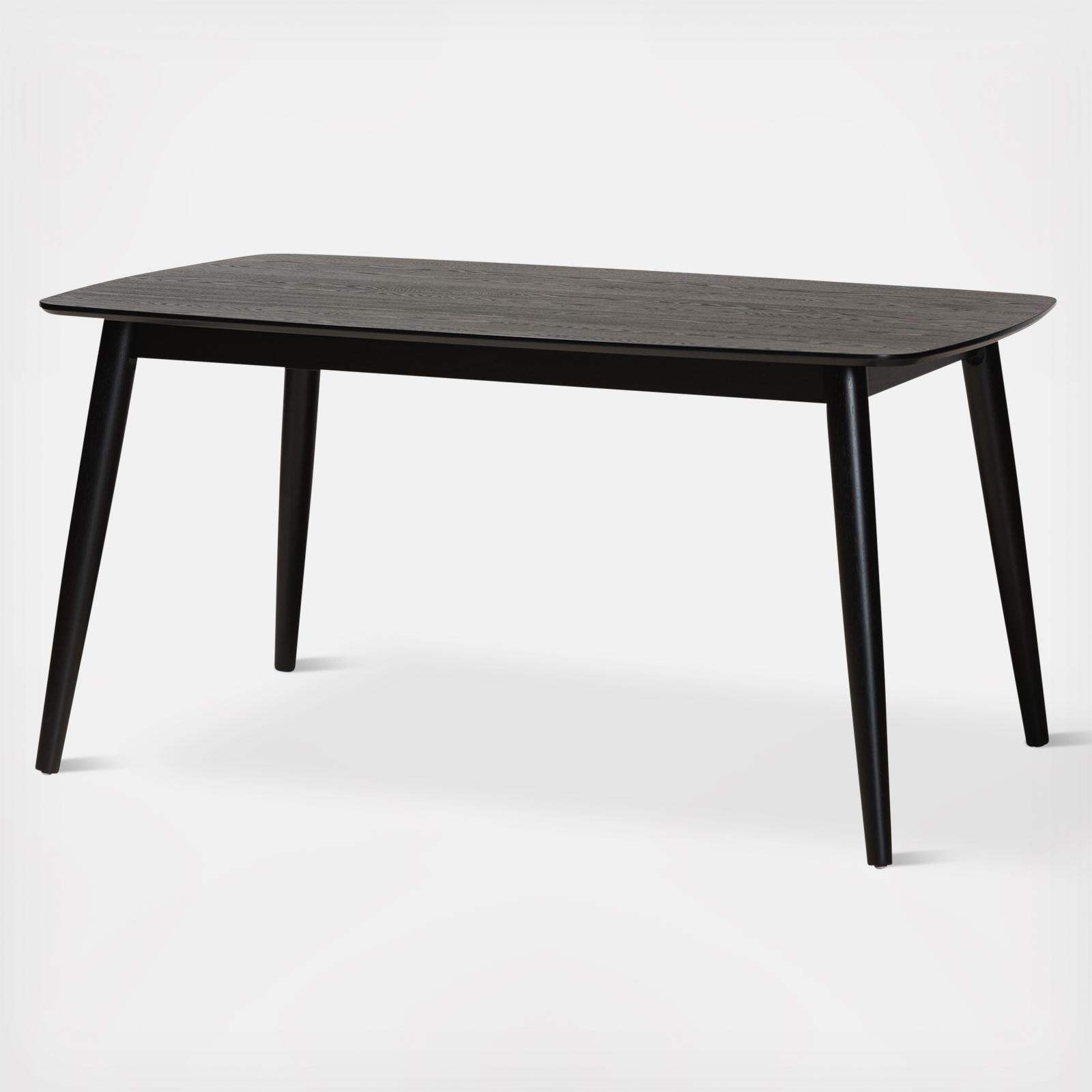 Flora Mid-Century Modern Dining Table 3 Flora Mid-Century Modern Dining Table