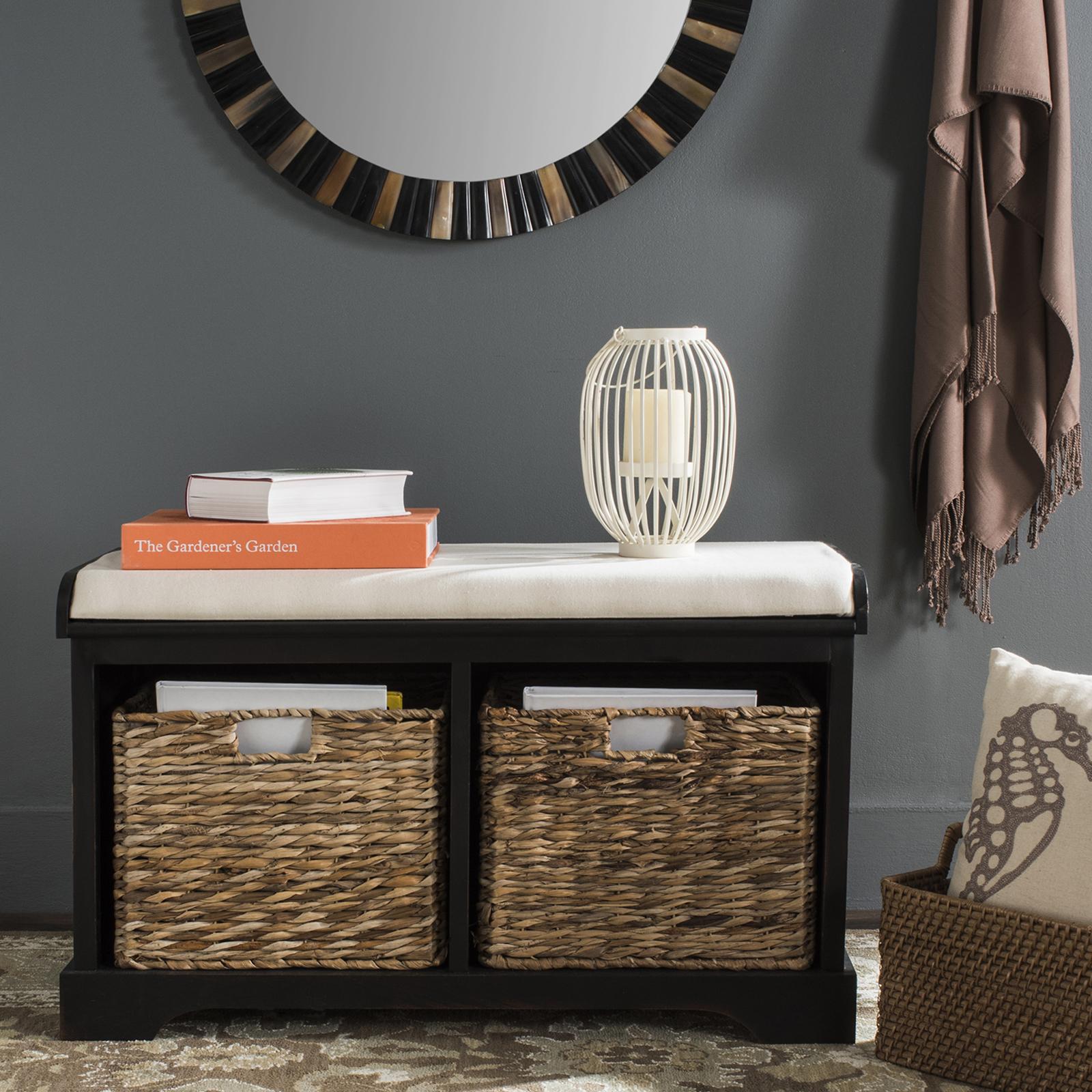 Freddy Wicker Storage Bench 4 Freddy Wicker Storage Bench