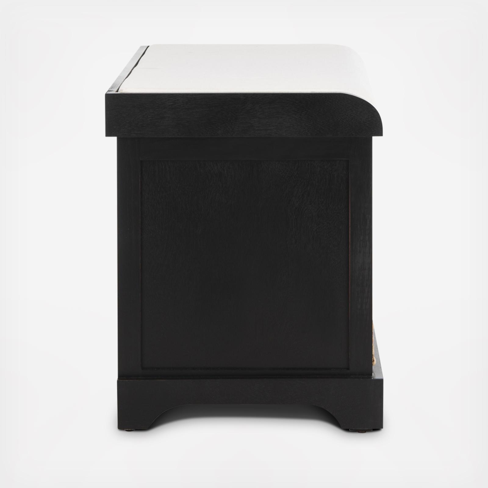 Freddy Wicker Storage Bench 7 Freddy Wicker Storage Bench