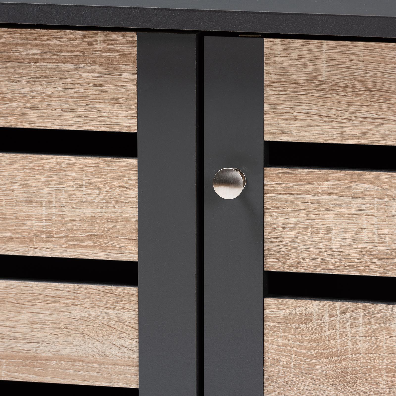 Gisela 3-Door Shoe Storage Cabinet 7 Gisela 3-Door Shoe Storage Cabinet