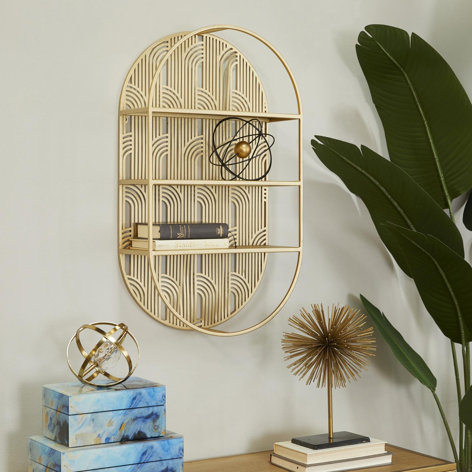 Golden Glam Wall Shelf 16 Golden Glam Wall Shelf
