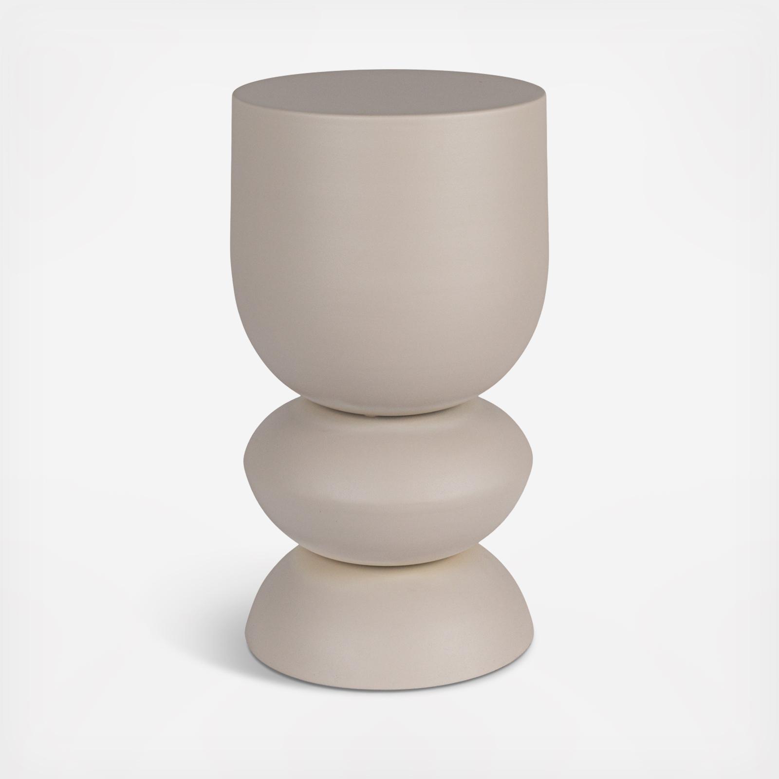 Greenpoint Metal Stacked Bulb Side Table 5 Greenpoint Metal Stacked Bulb Side Table