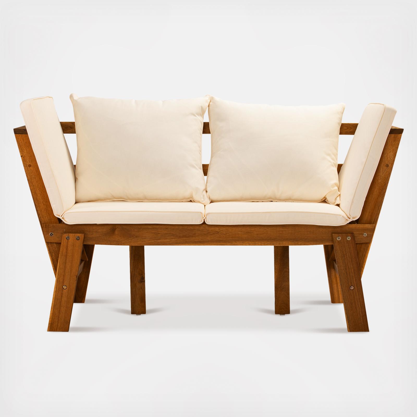 Holly & Martin Dolavon Outdoor Convertible Lounge Chair