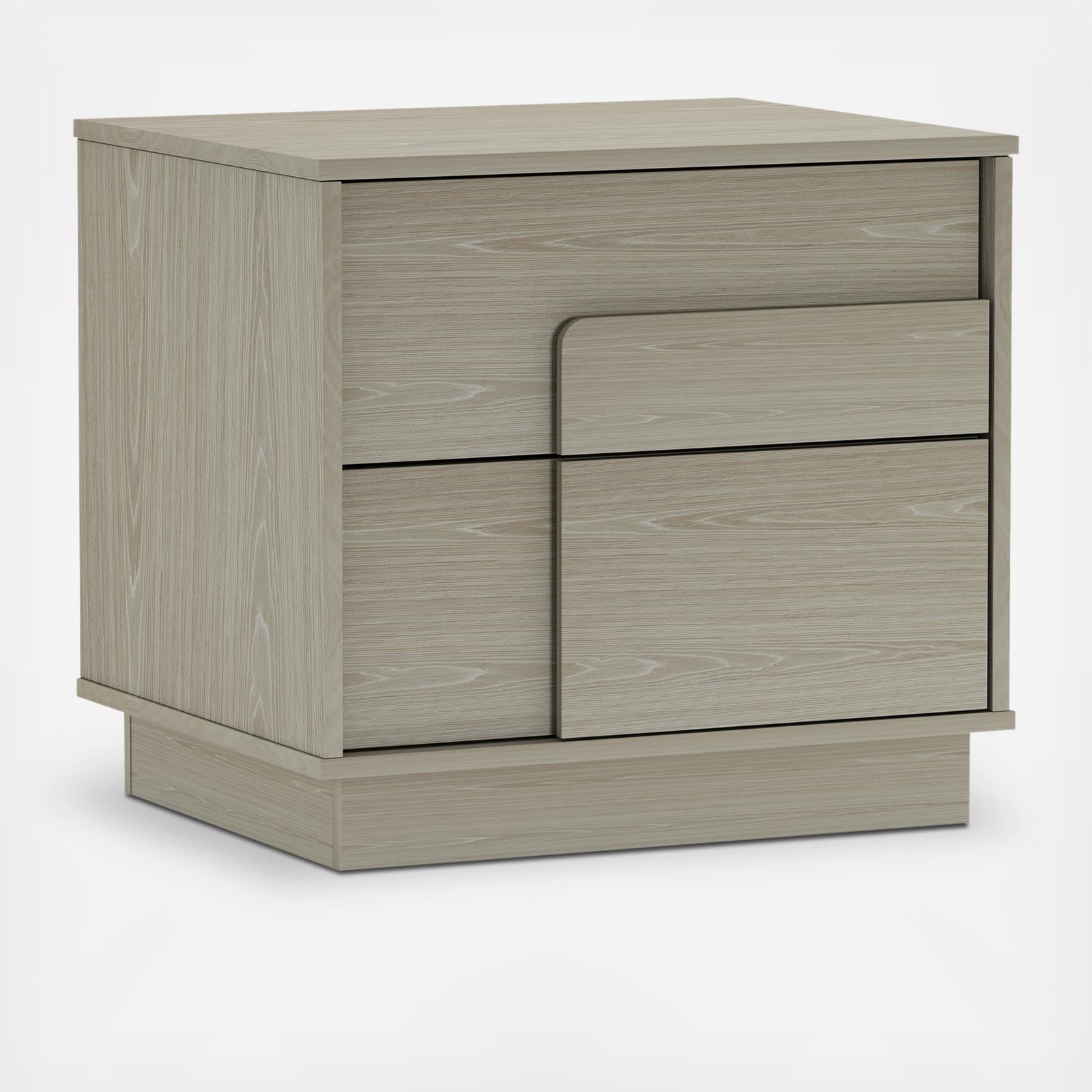 Horizon Modern Nightstand, Set of 2 3 Horizon Modern Nightstand, Set of 2