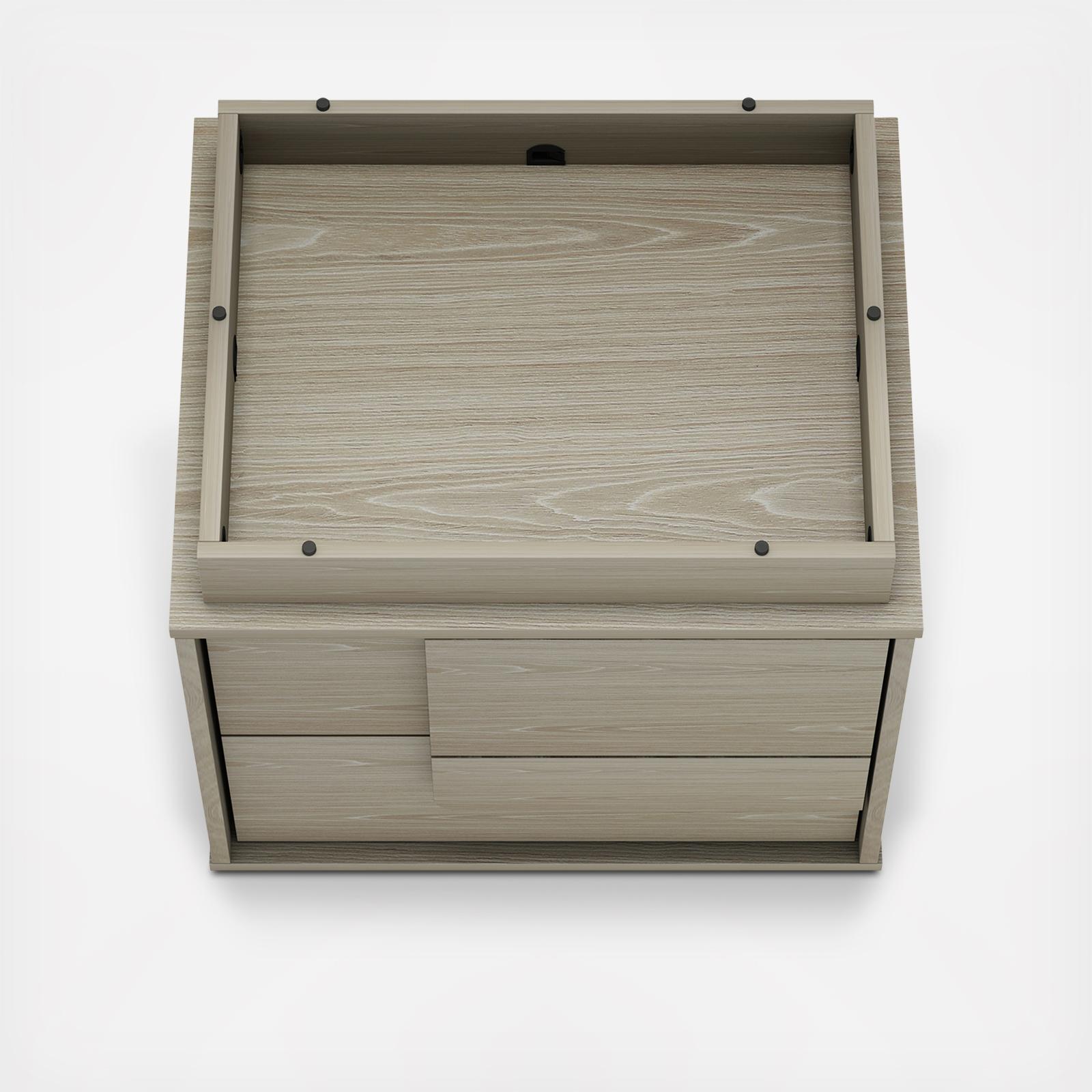 Horizon Modern Nightstand, Set of 2 6 Horizon Modern Nightstand, Set of 2