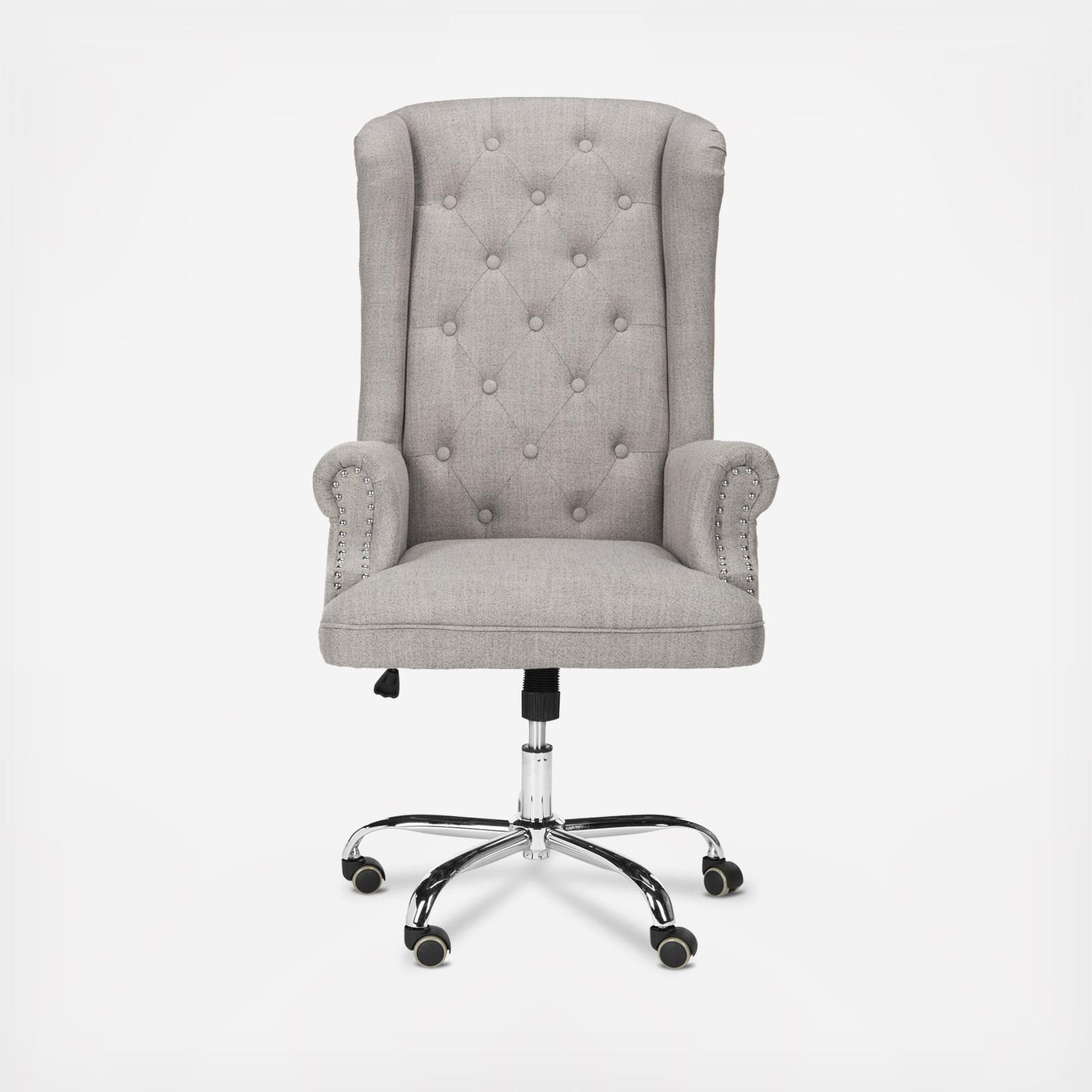 Ian Tufted Swivel Office Chair