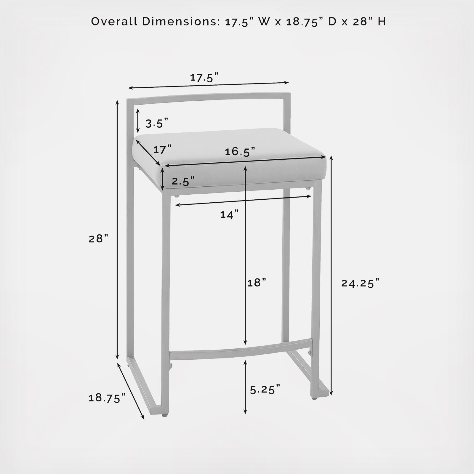 Harlowe Counter Stool, Set of 2 7 Harlowe Counter Stool, Set of 2