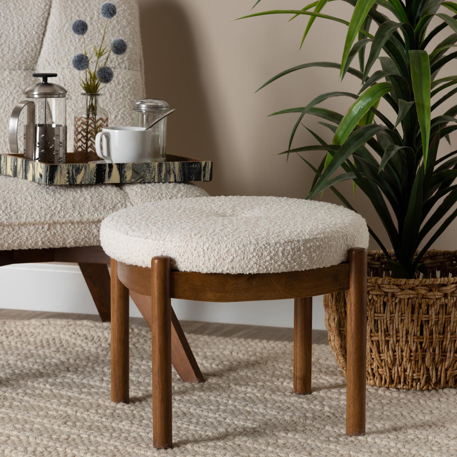 Iliana Japandi Boucle Ottoman 1 Iliana Japandi Boucle Ottoman
