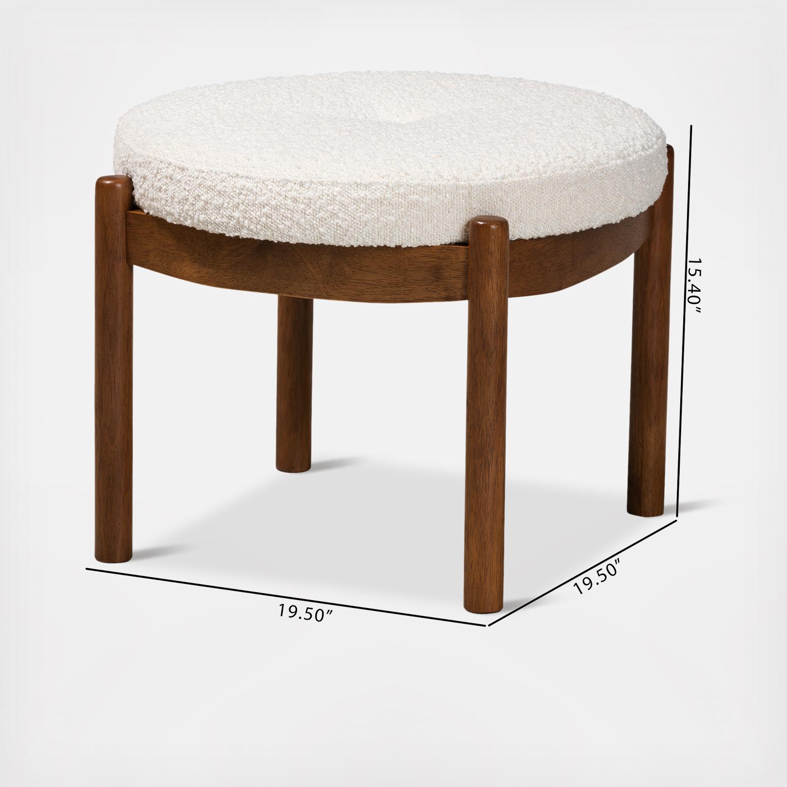 Iliana Japandi Boucle Ottoman 6 Iliana Japandi Boucle Ottoman