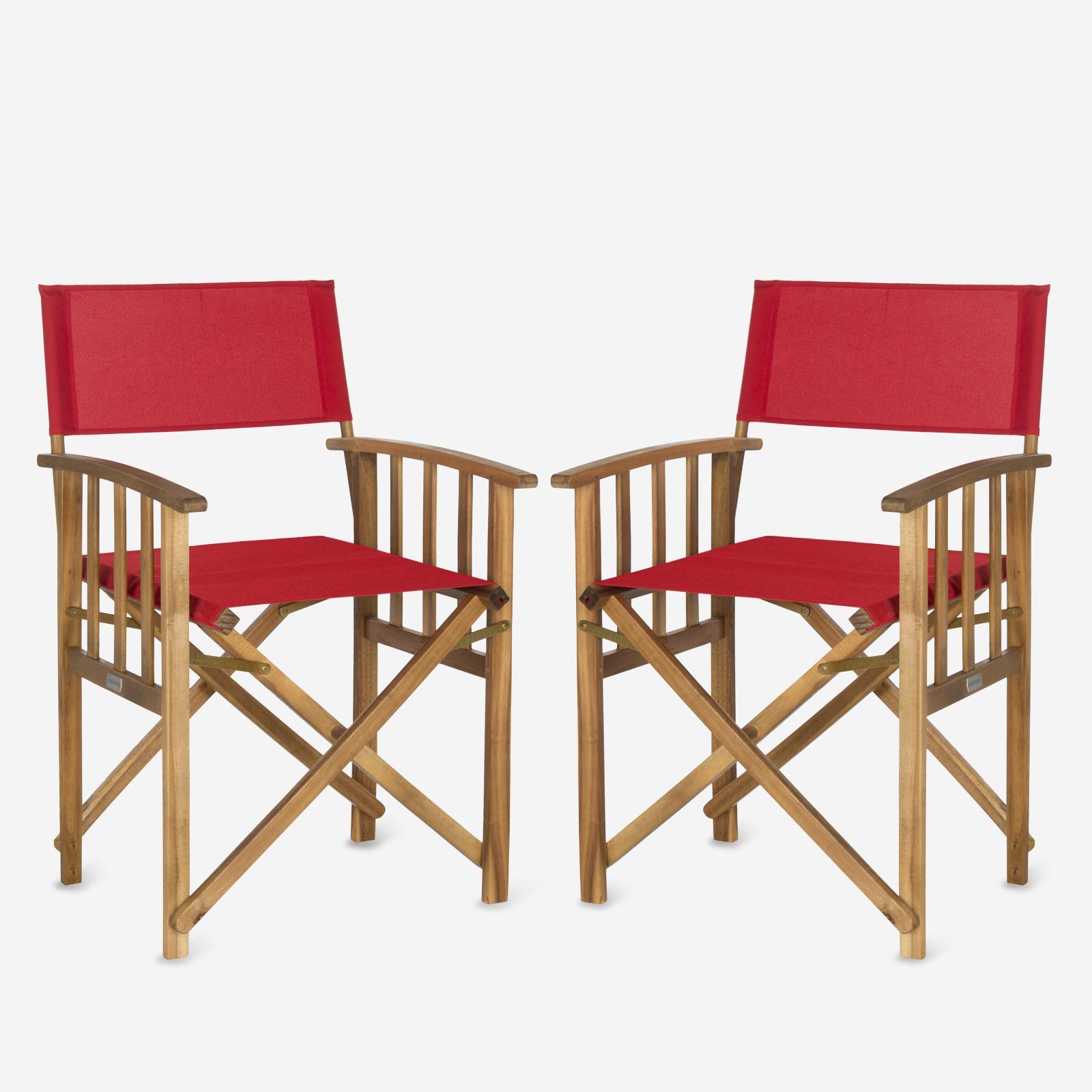 Laguna Outdoor Director Chair, Set of 2 2 Laguna Outdoor Director Chair, Set of 2