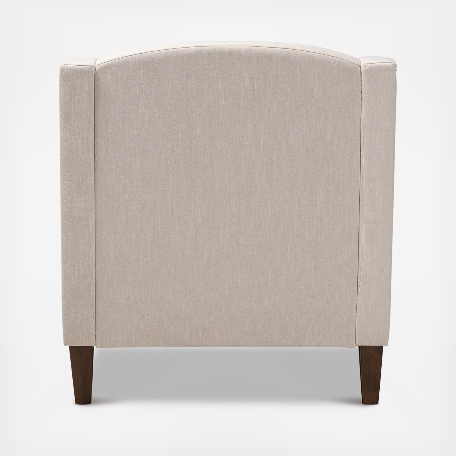 Leonie Fabric Upholstered Chaise Lounge 5 Leonie Fabric Upholstered Chaise Lounge