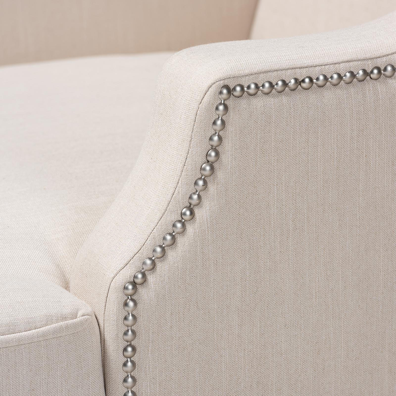 Leonie Fabric Upholstered Chaise Lounge 6 Leonie Fabric Upholstered Chaise Lounge