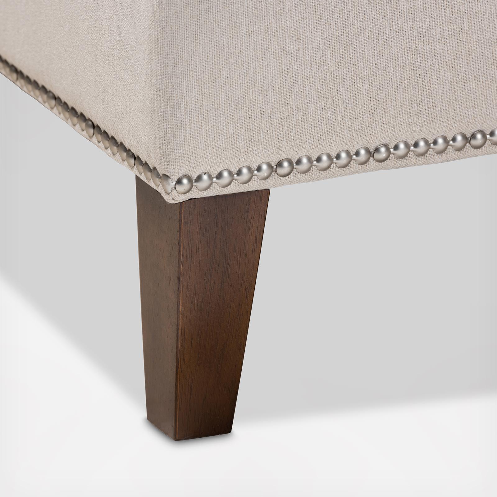 Leonie Fabric Upholstered Chaise Lounge 7 Leonie Fabric Upholstered Chaise Lounge