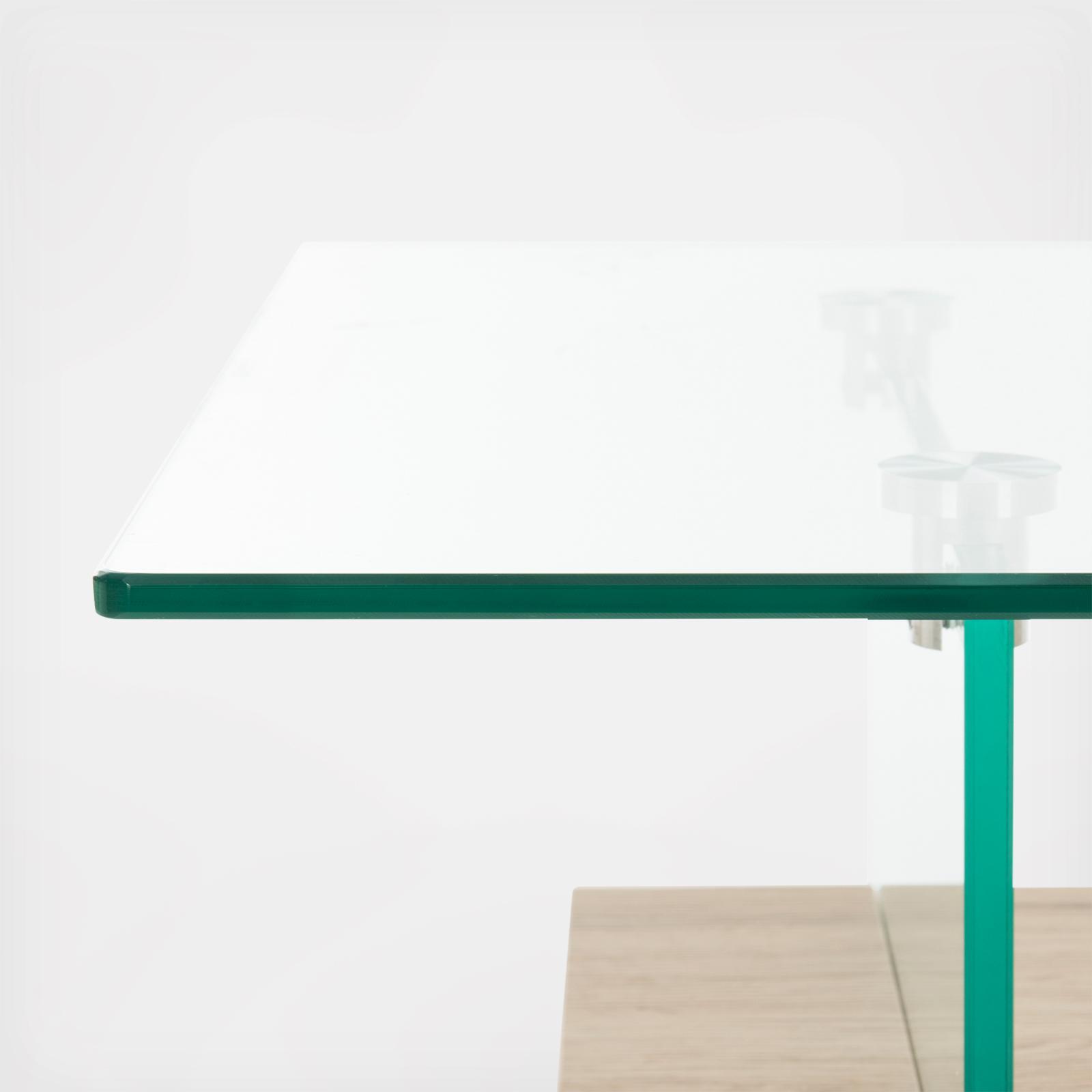 Kayley Modern Glass Coffee Table 4 Kayley Modern Glass Coffee Table