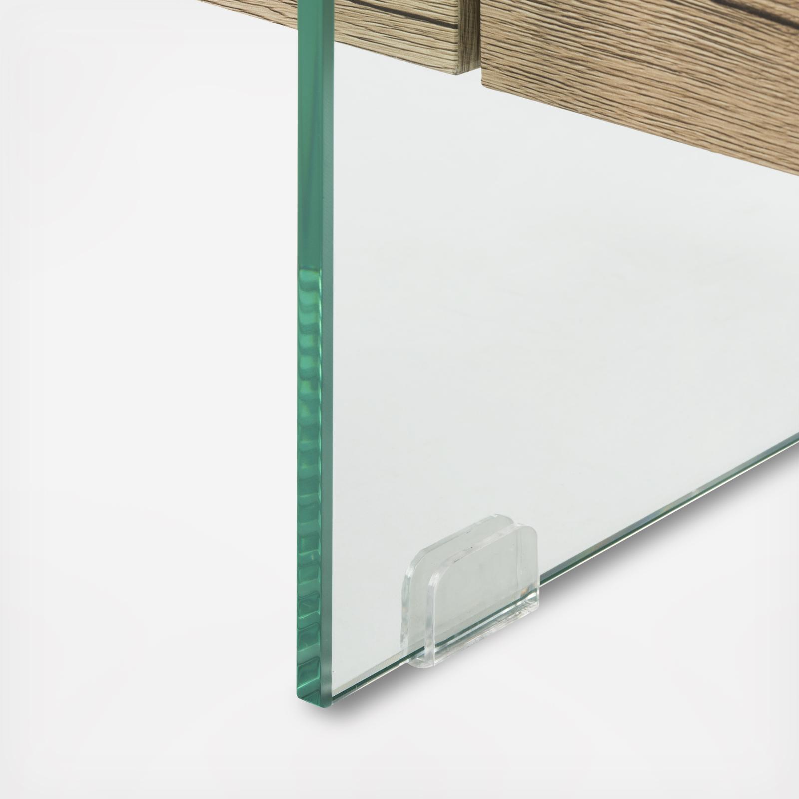 Kayley Modern Glass Coffee Table 7 Kayley Modern Glass Coffee Table