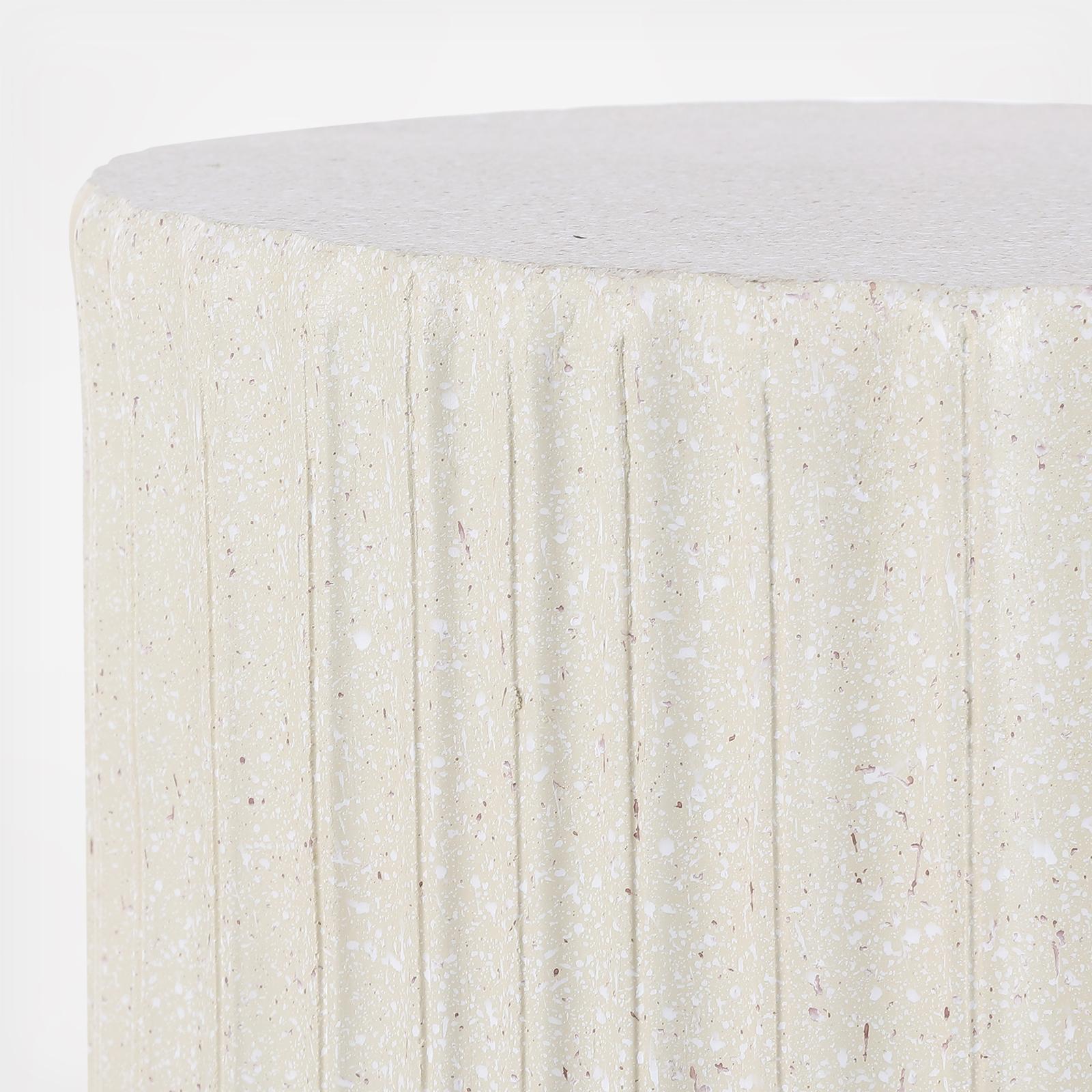 Louisa Modern Art Deco Tambour Accent Table 5 Louisa Modern Art Deco Tambour Accent Table