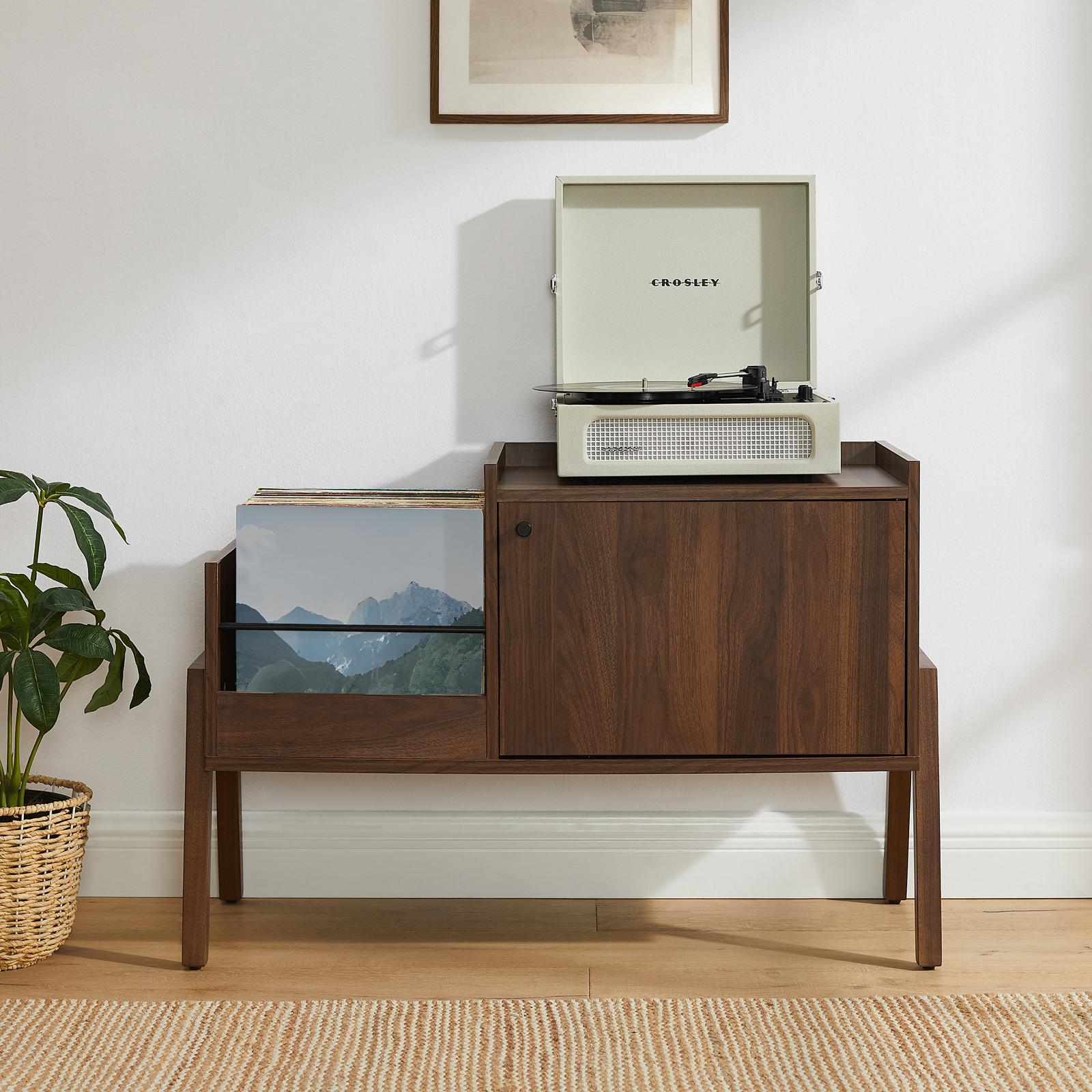 Luna Record Cabinet with Storage Console 16 Luna Record Cabinet with Storage Console