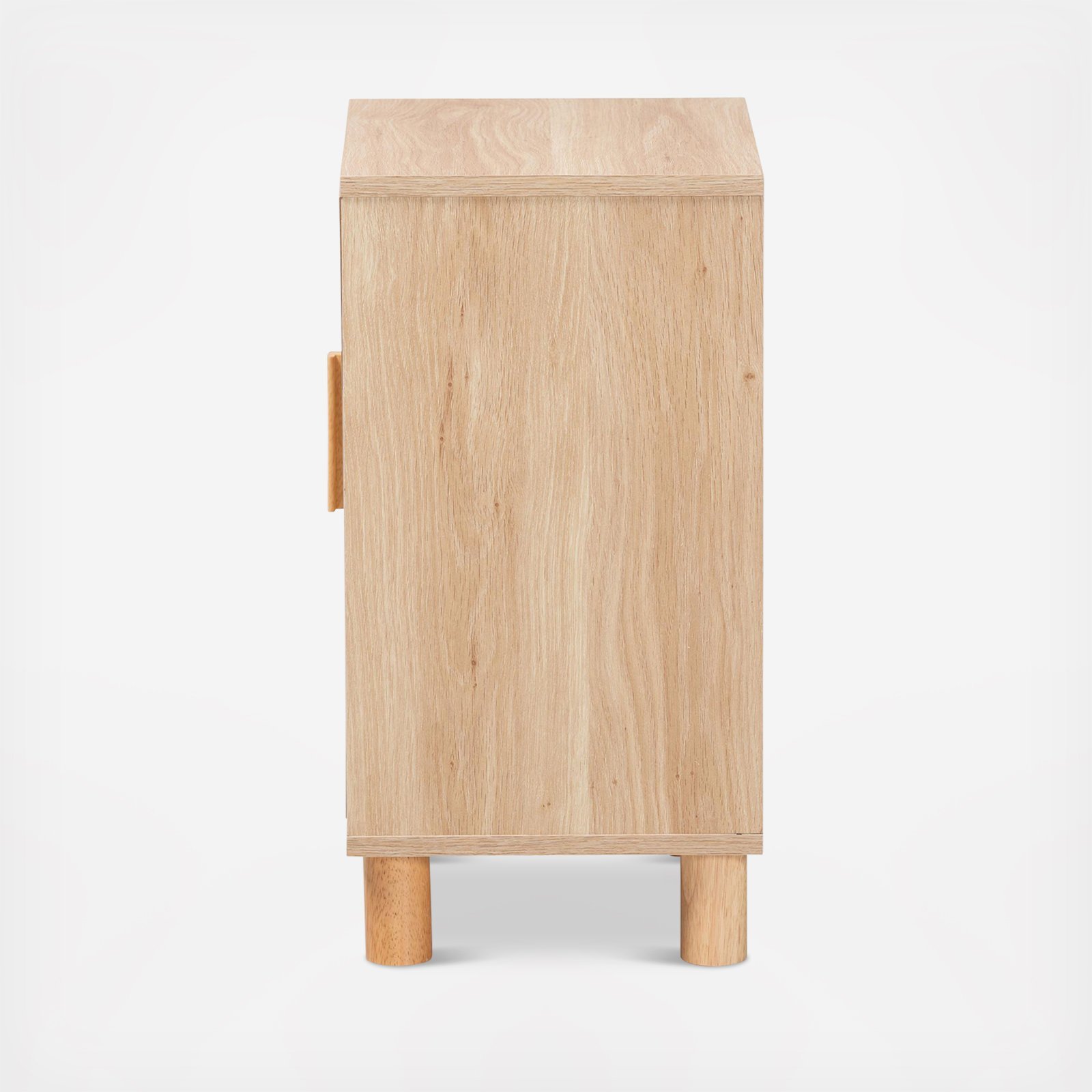 Maclean Mid-Century Modern 1-Door End Table 4 Maclean Mid-Century Modern 1-Door End Table