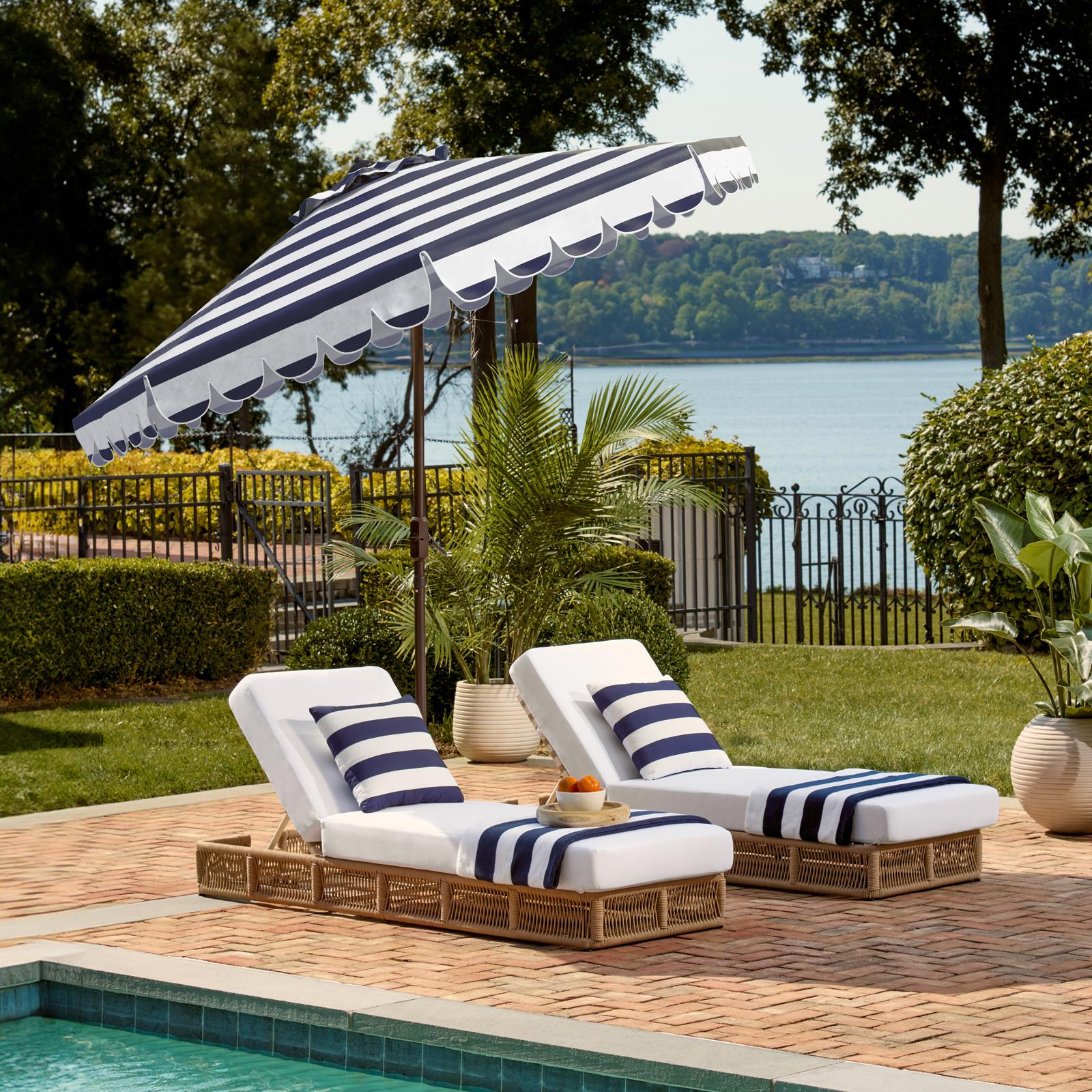 Maui Scallop Tilt Umbrella 1 Maui Scallop Tilt Umbrella