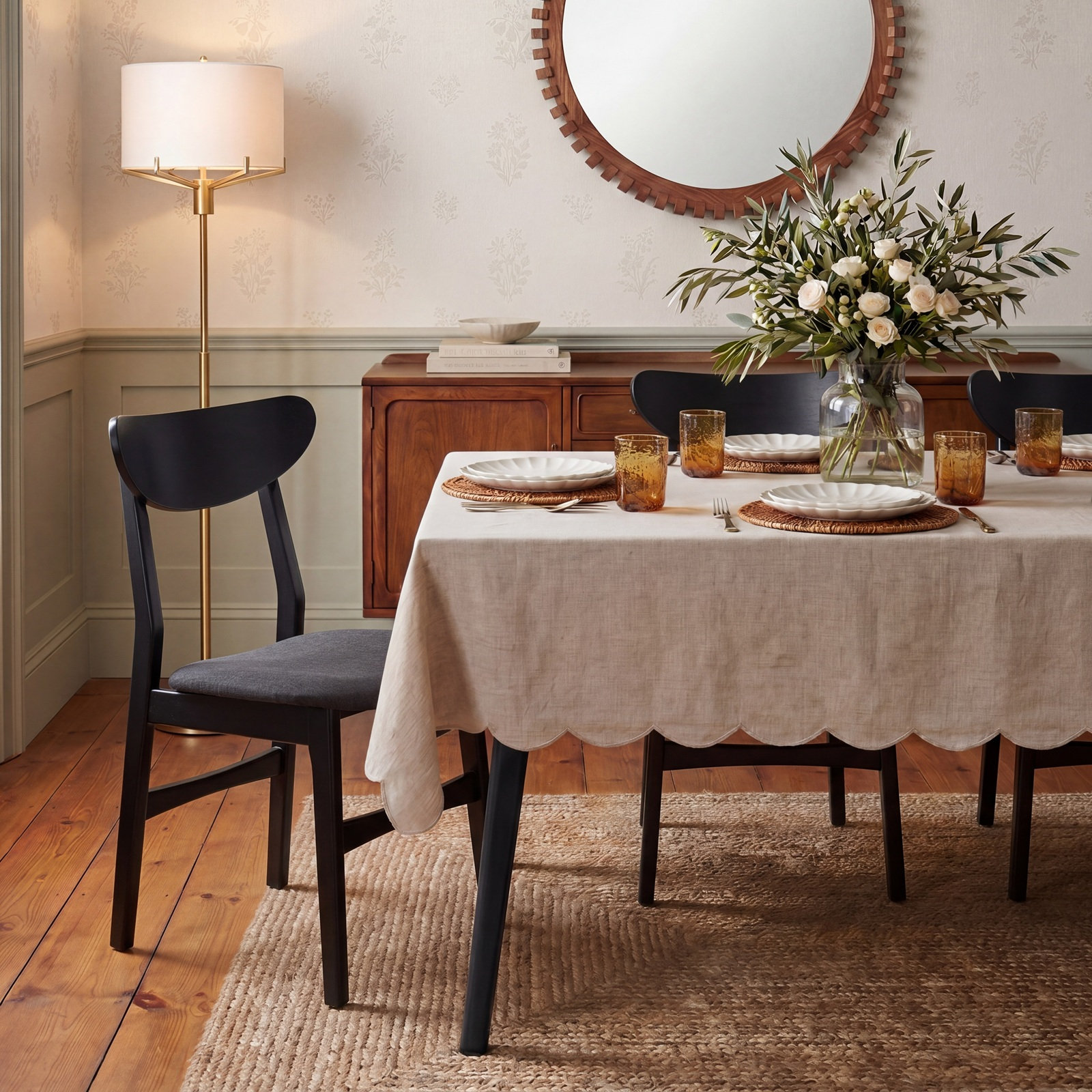 Lucca Retro Dining Chair with Cushion, Set of 2 8 Lucca Retro Dining Chair with Cushion, Set of 2