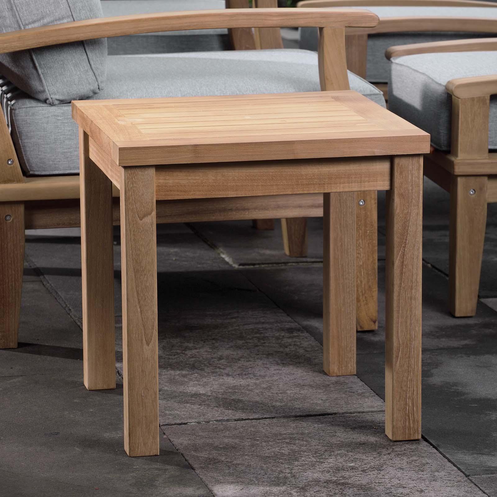 Marina Outdoor Patio Teak Side Table 13 Marina Outdoor Patio Teak Side Table