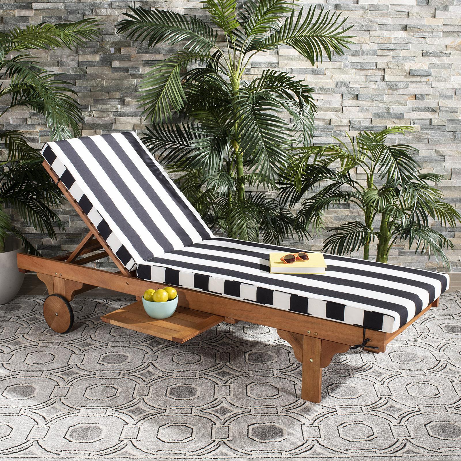 Newport Chaise Lounge Chair with Side Table 14 Newport Chaise Lounge Chair with Side Table