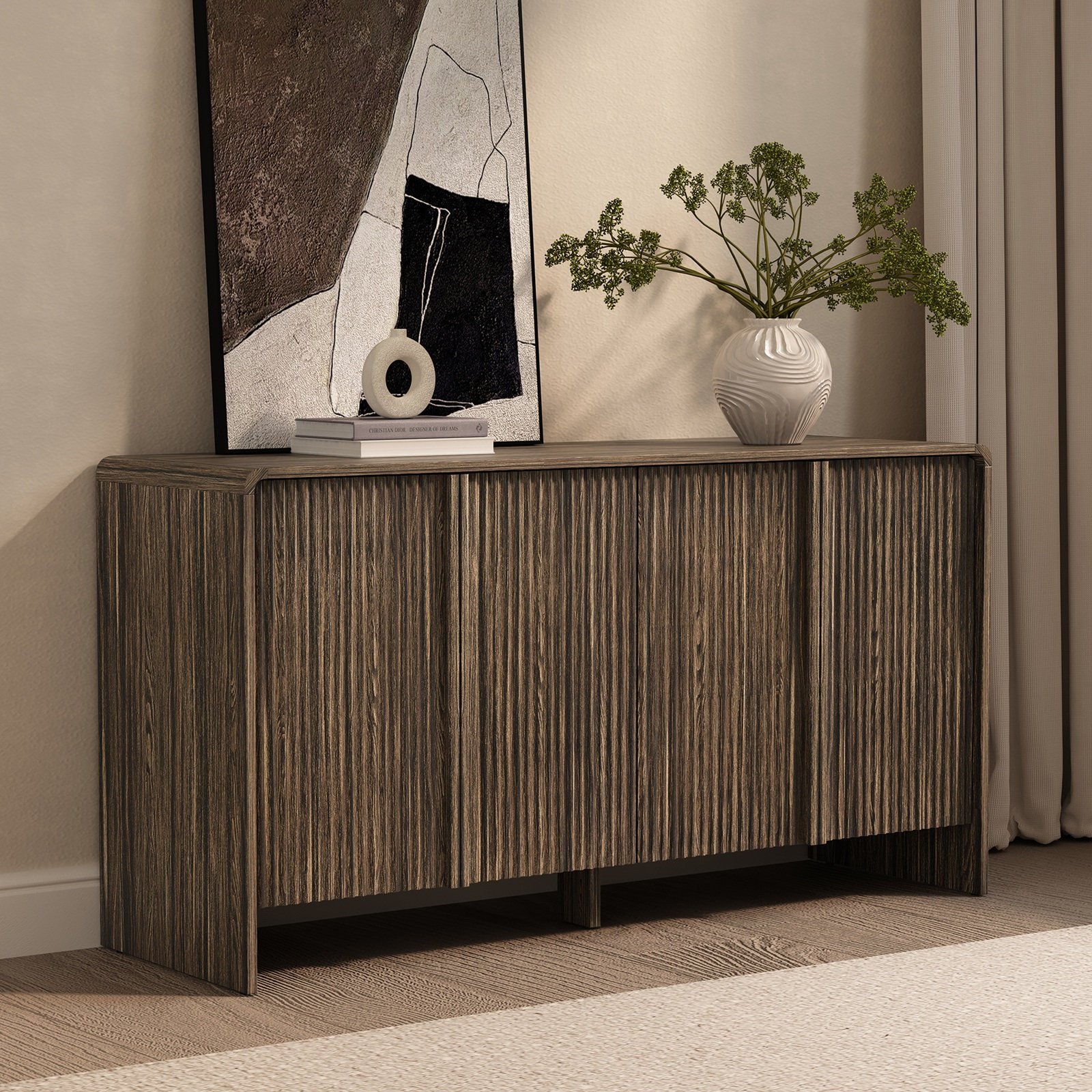 Novara 4-Door Sideboard 3 Novara 4-Door Sideboard