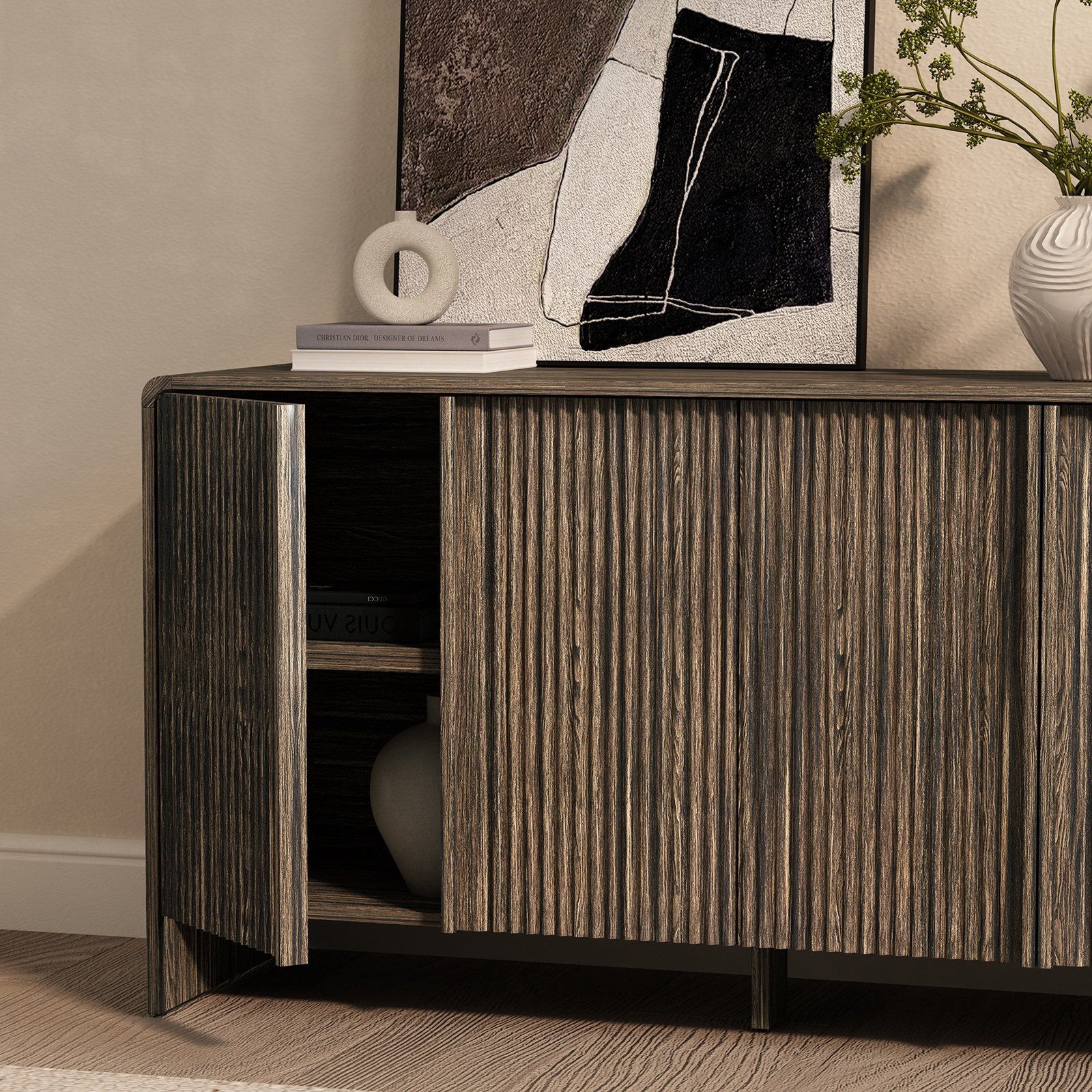 Novara 4-Door Sideboard 4 Novara 4-Door Sideboard