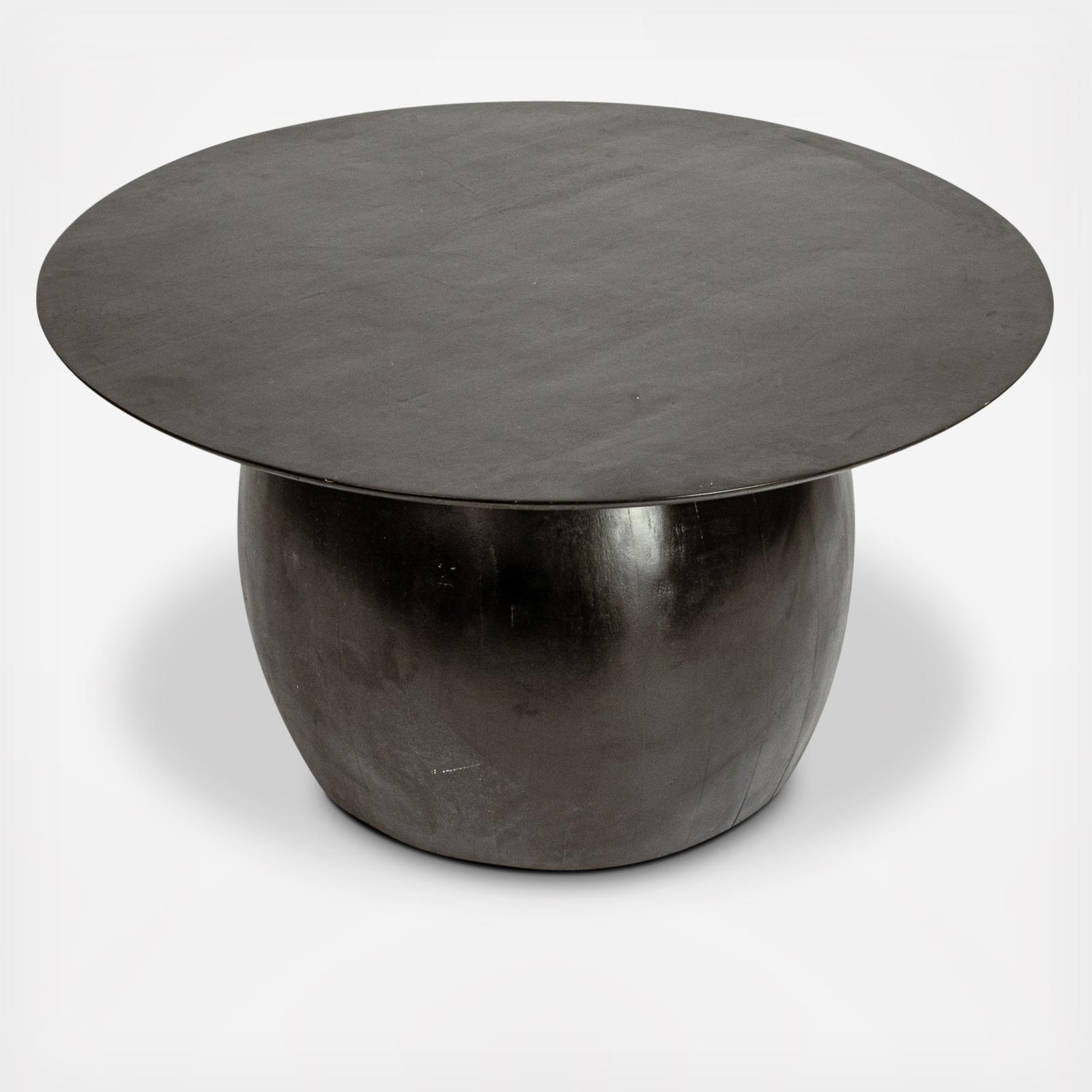 Modern Mango Wood Round Coffee Table 4 Modern Mango Wood Round Coffee Table