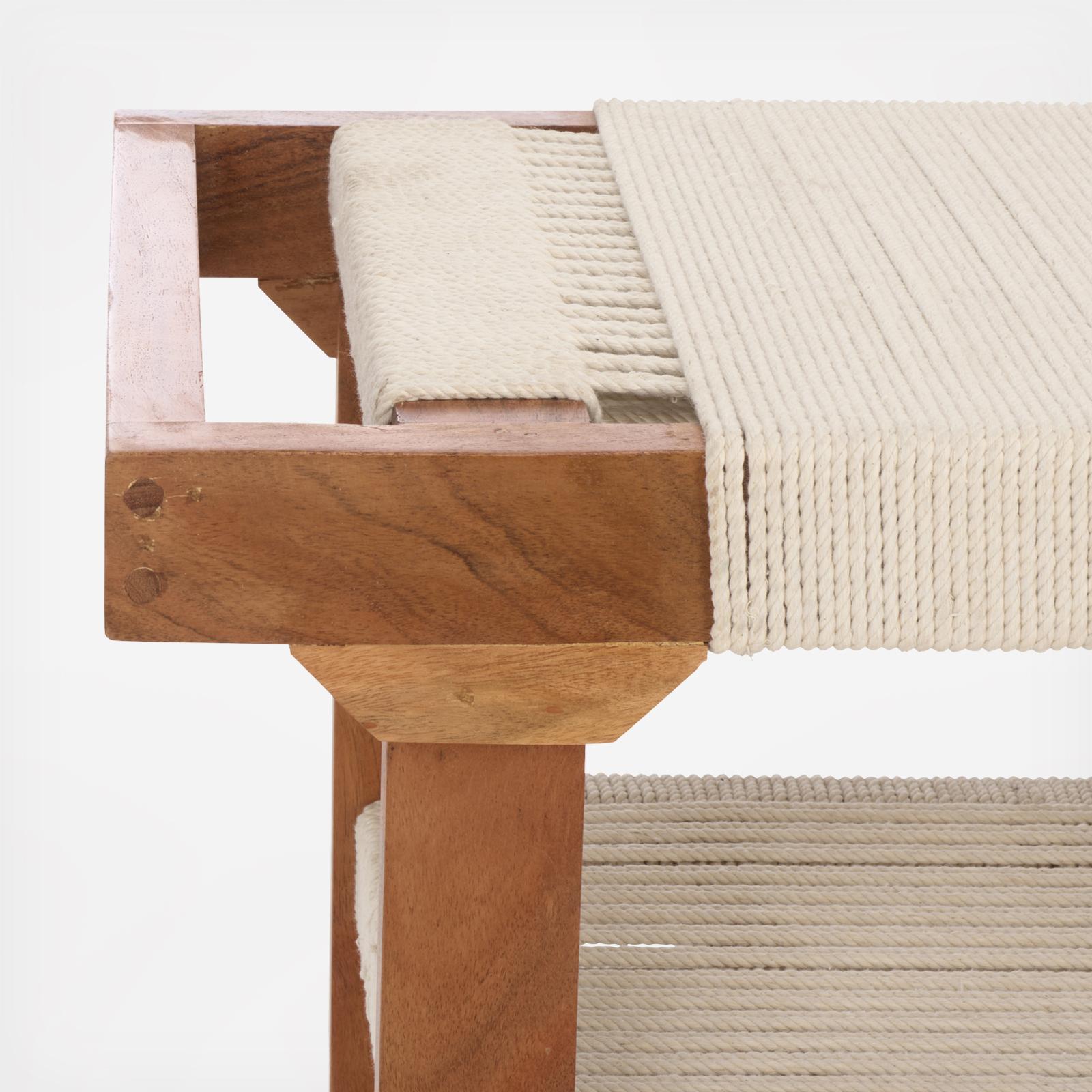 Munich Bench with Shelf 7 Munich Bench with Shelf