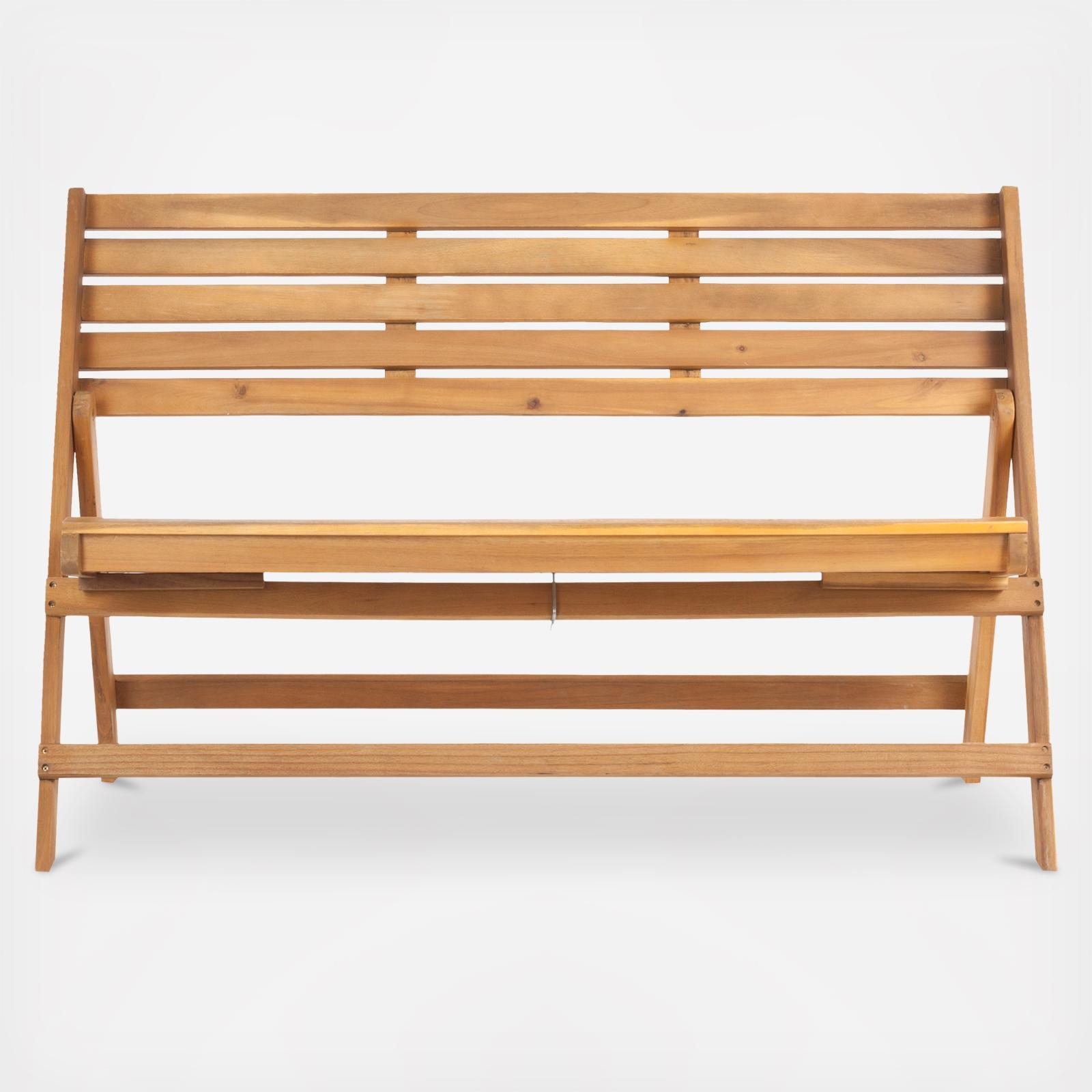 Outdoor Folding Bench 2 Outdoor Folding Bench