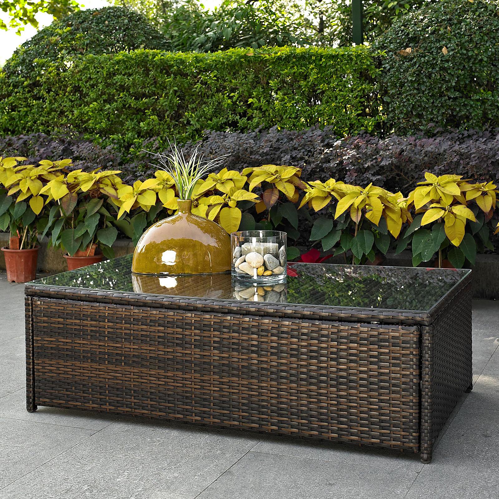 Palm Harbor Outdoor Wicker Coffee Table 1 Palm Harbor Outdoor Wicker Coffee Table