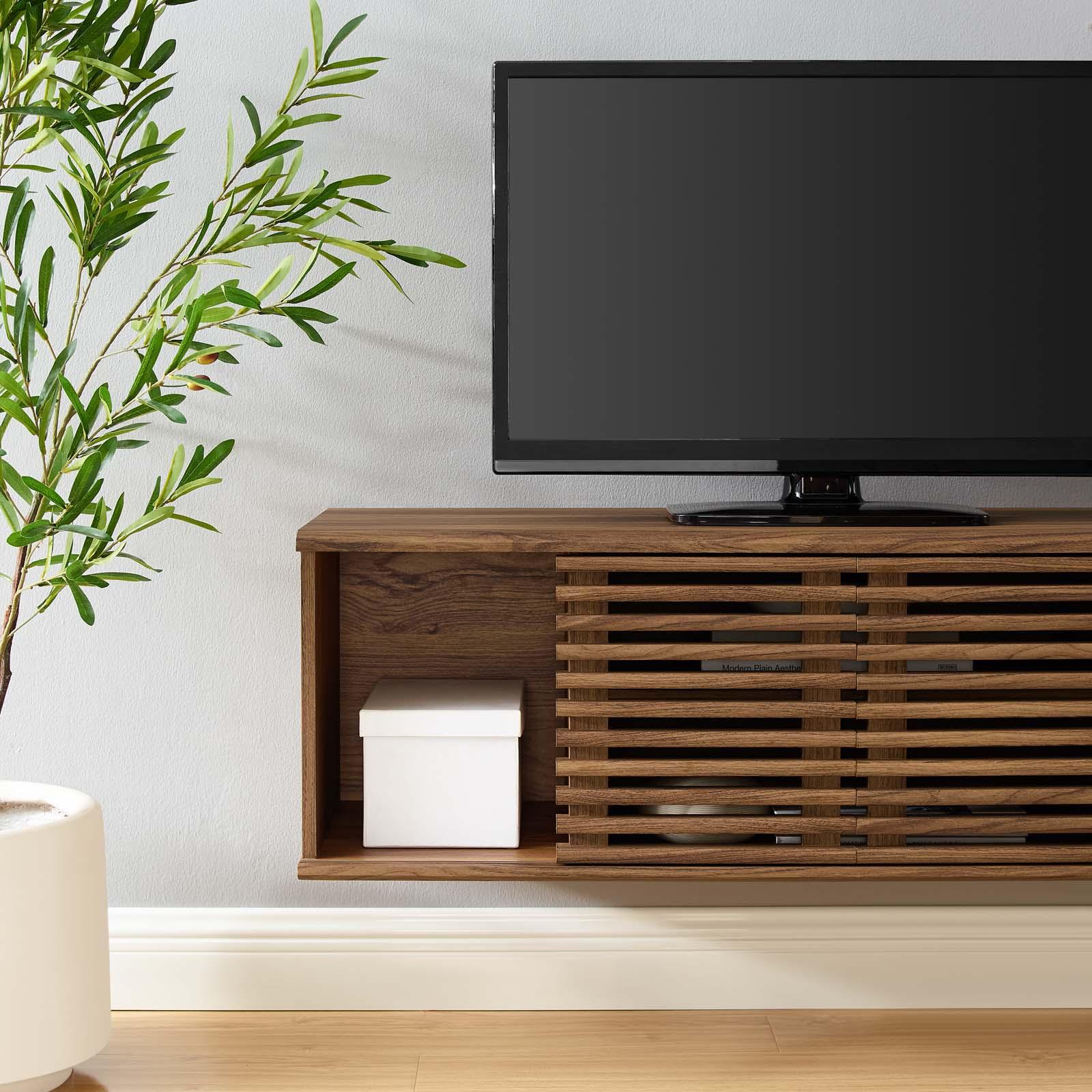 Render Wall-Mount Media Console TV Stand