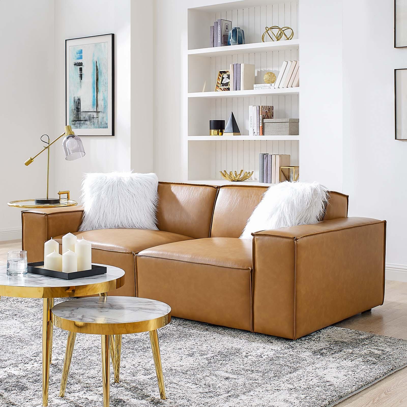 Restore Vegan Leather Loveseat 17 Restore Vegan Leather Loveseat