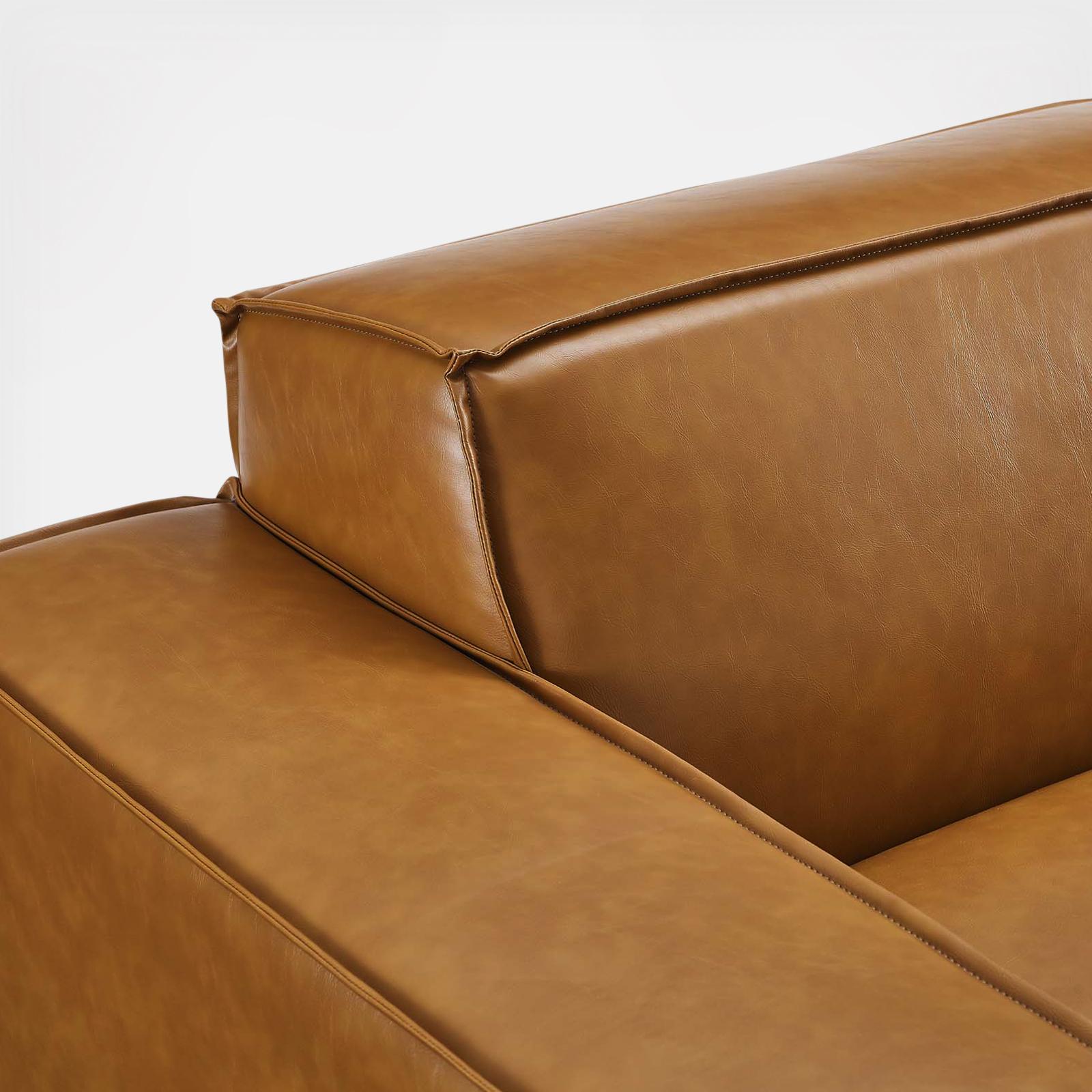 Restore Vegan Leather Loveseat 7 Restore Vegan Leather Loveseat