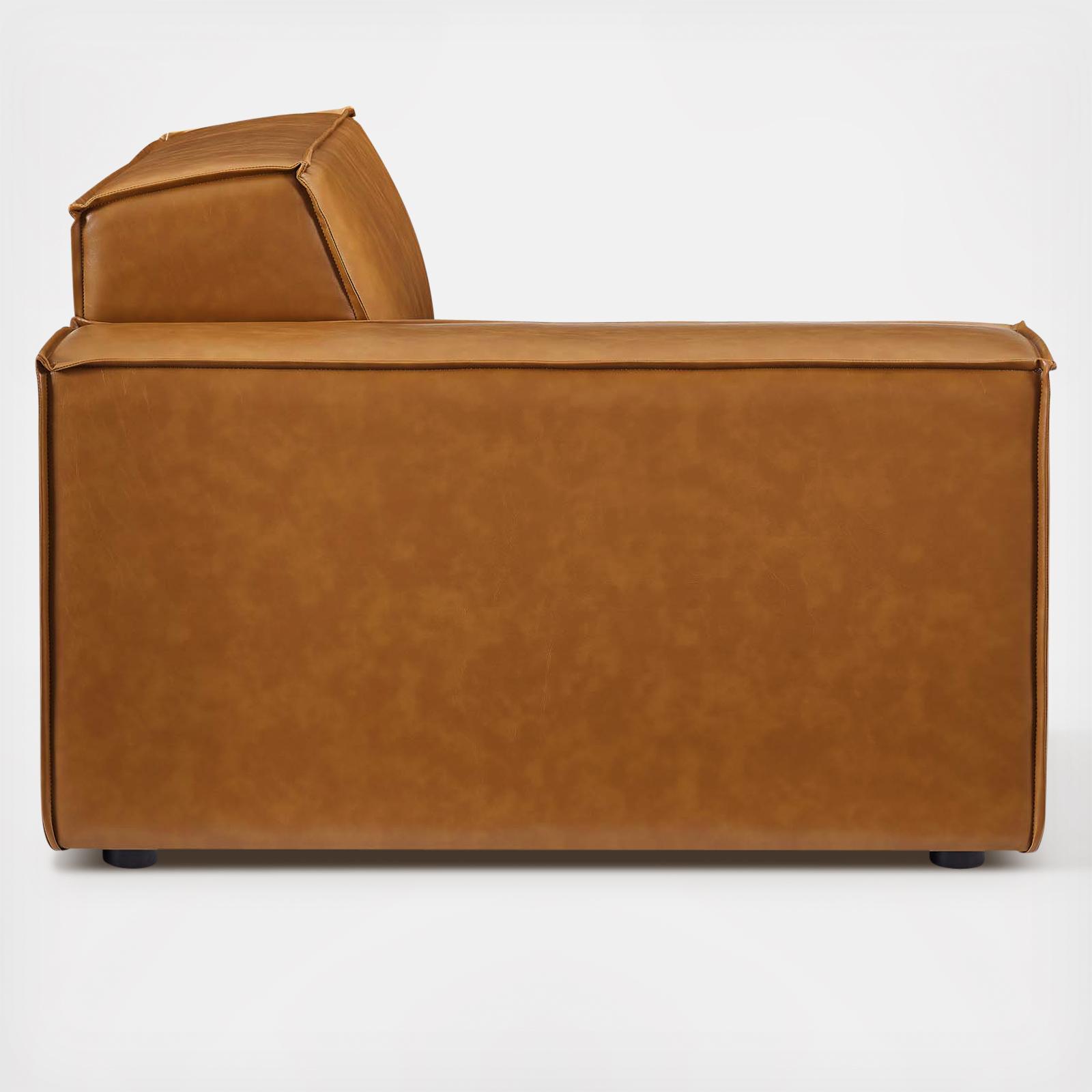 Restore Vegan Leather Loveseat 8 Restore Vegan Leather Loveseat