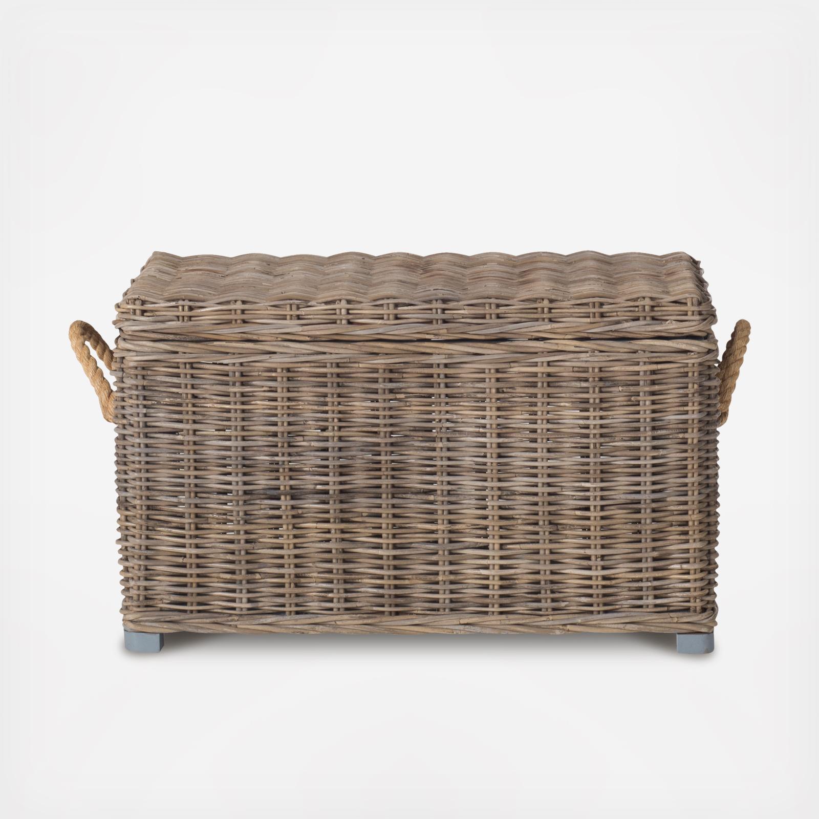 Salim Wicker Trunk 3 Salim Wicker Trunk