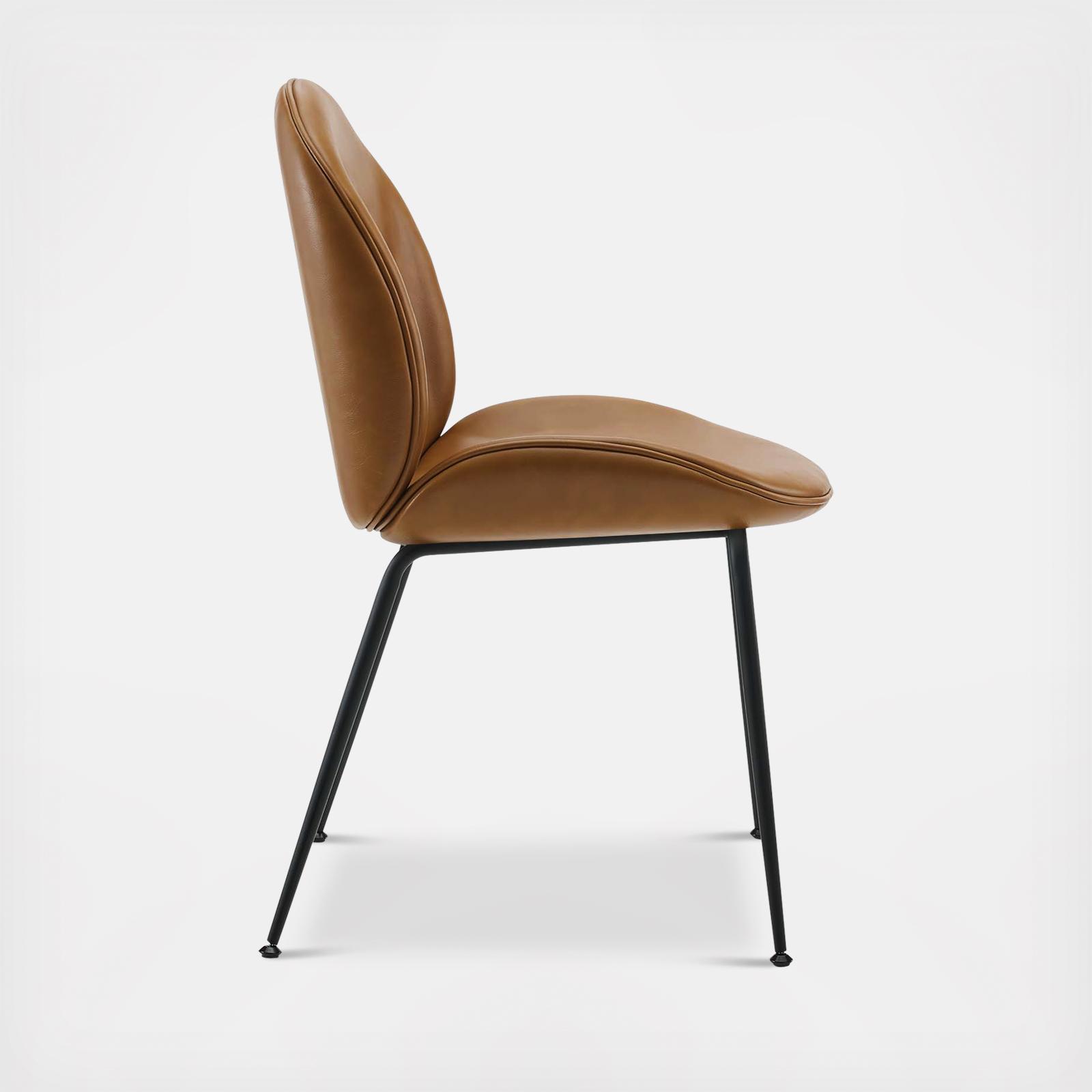 Scoop Vegan Leather Dining Chairs, Set of 2 5 Scoop Vegan Leather Dining Chairs, Set of 2