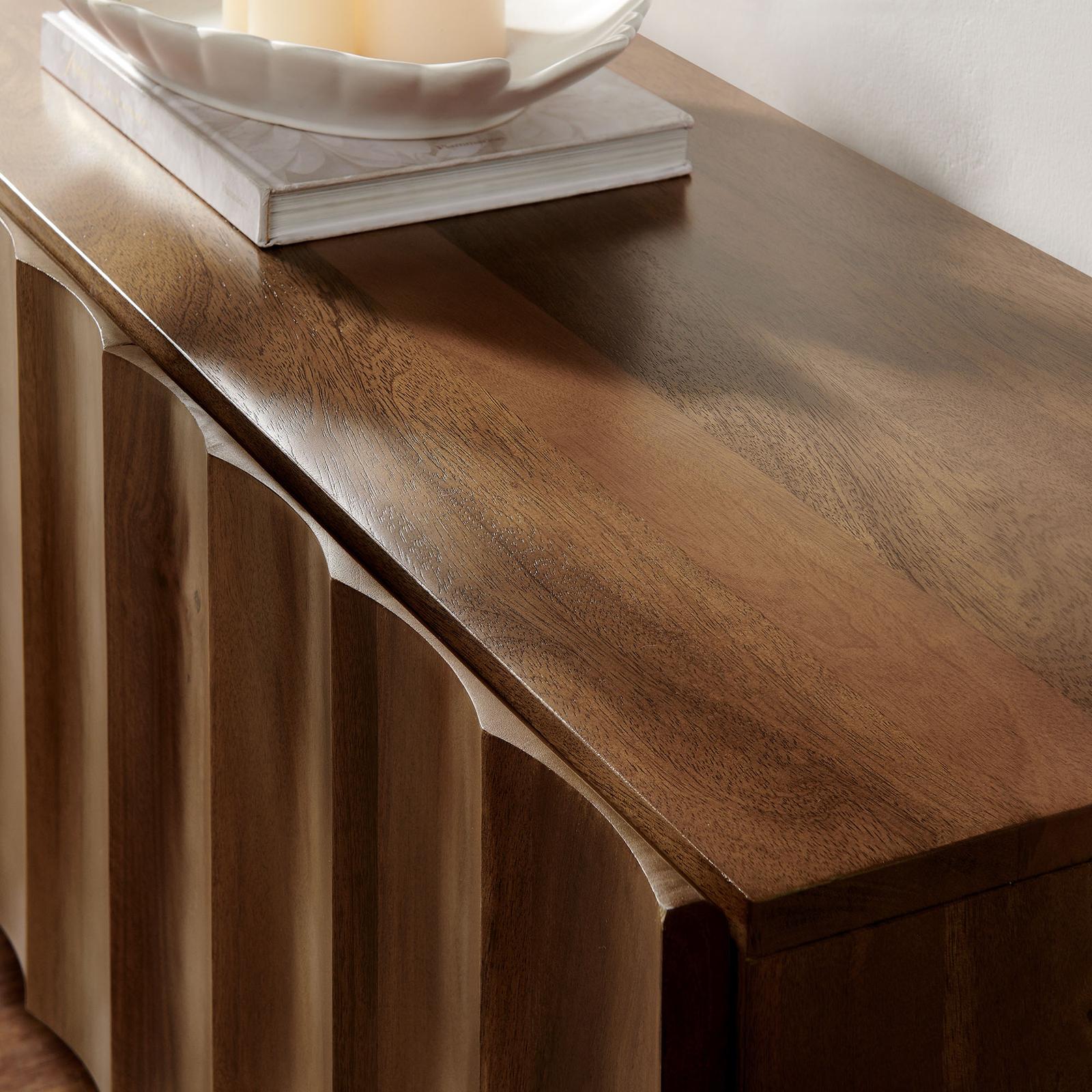 Sorren Scalloped 71 in. TV Stand 5 Sorren Scalloped 71 in. TV Stand