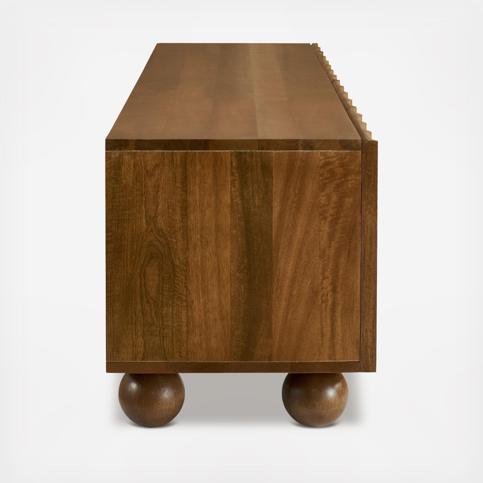 Sorren Scalloped 71 in. TV Stand 6 Sorren Scalloped 71 in. TV Stand