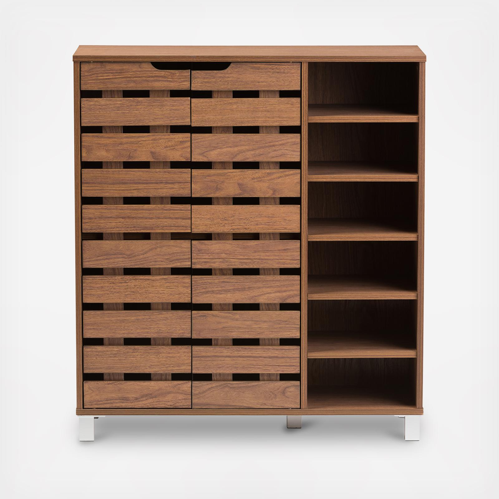 Shirley 2-Door Shoe Cabinet 3 Shirley 2-Door Shoe Cabinet