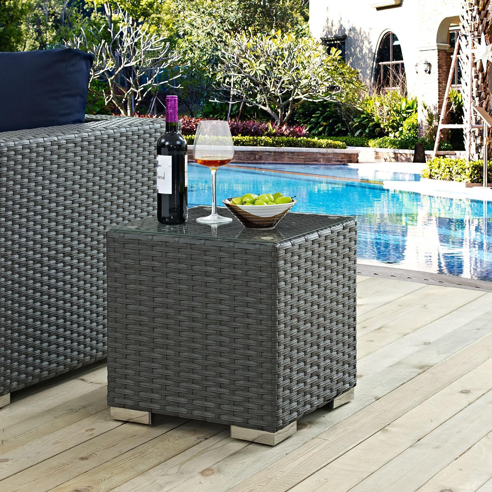 Sojourn Outdoor Patio Side Table 15 Sojourn Outdoor Patio Side Table