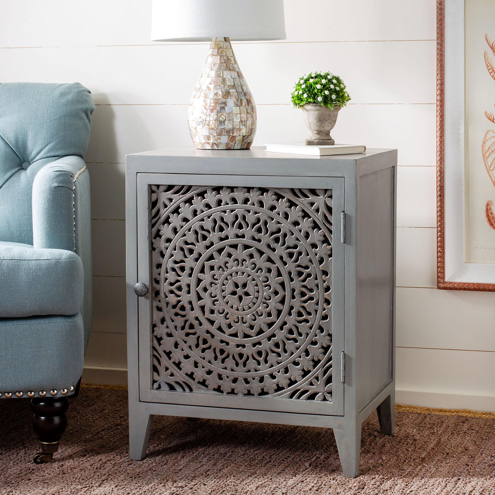 Thea Carved Nightstand 3 Thea Carved Nightstand