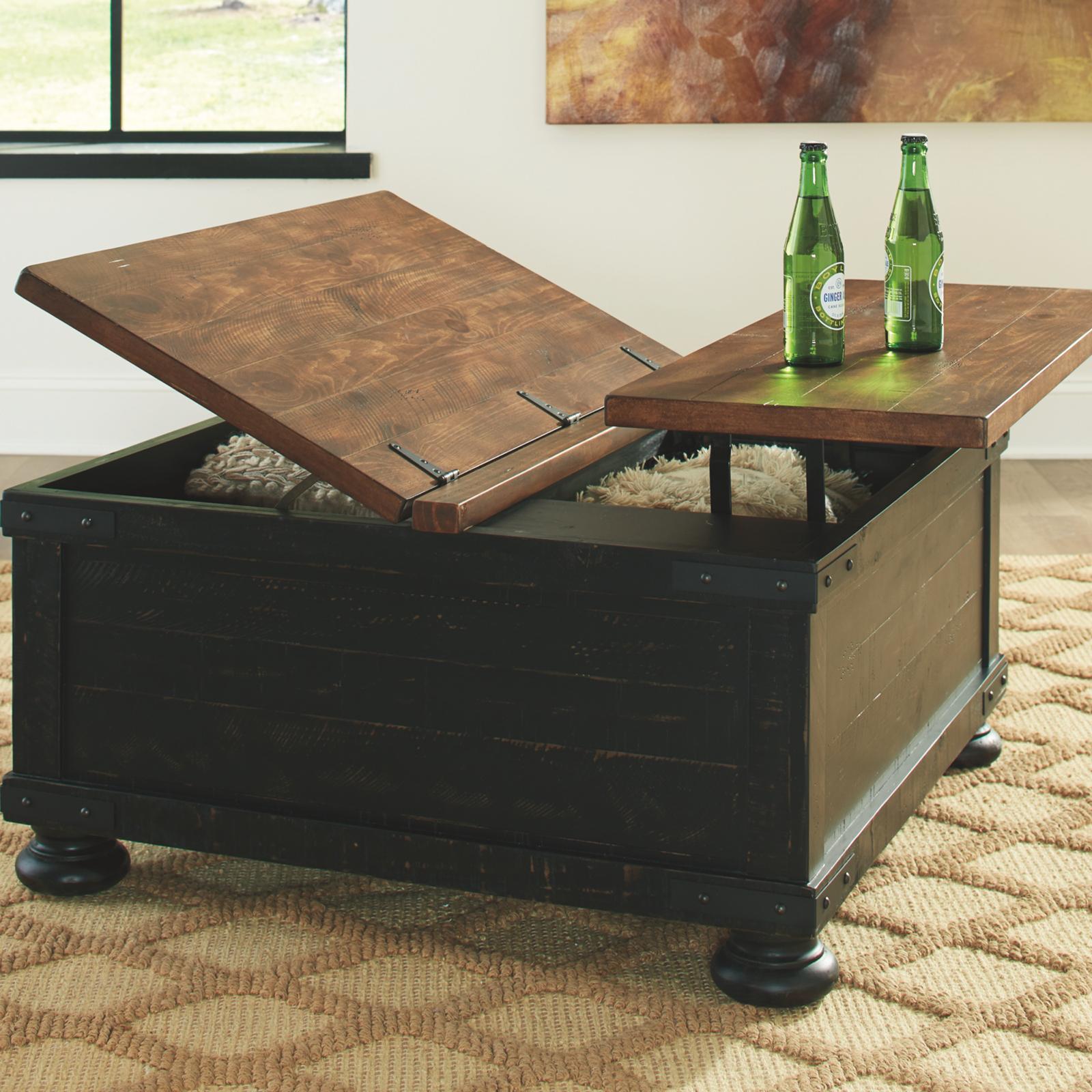 Valebeck Lift Top Cocktail Table 2 Valebeck Lift Top Cocktail Table
