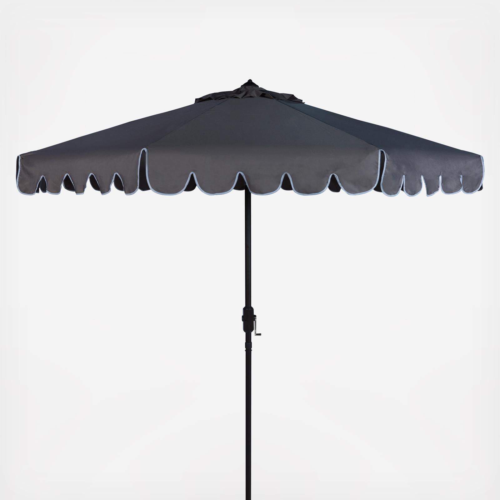 Venice Single Scallop Outdoor Umbrella